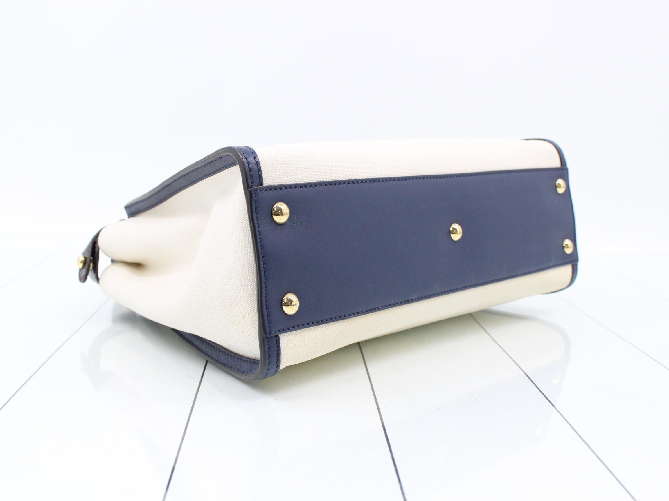 Crocodile handle Peekaboo 2-way bag with strap — view 5