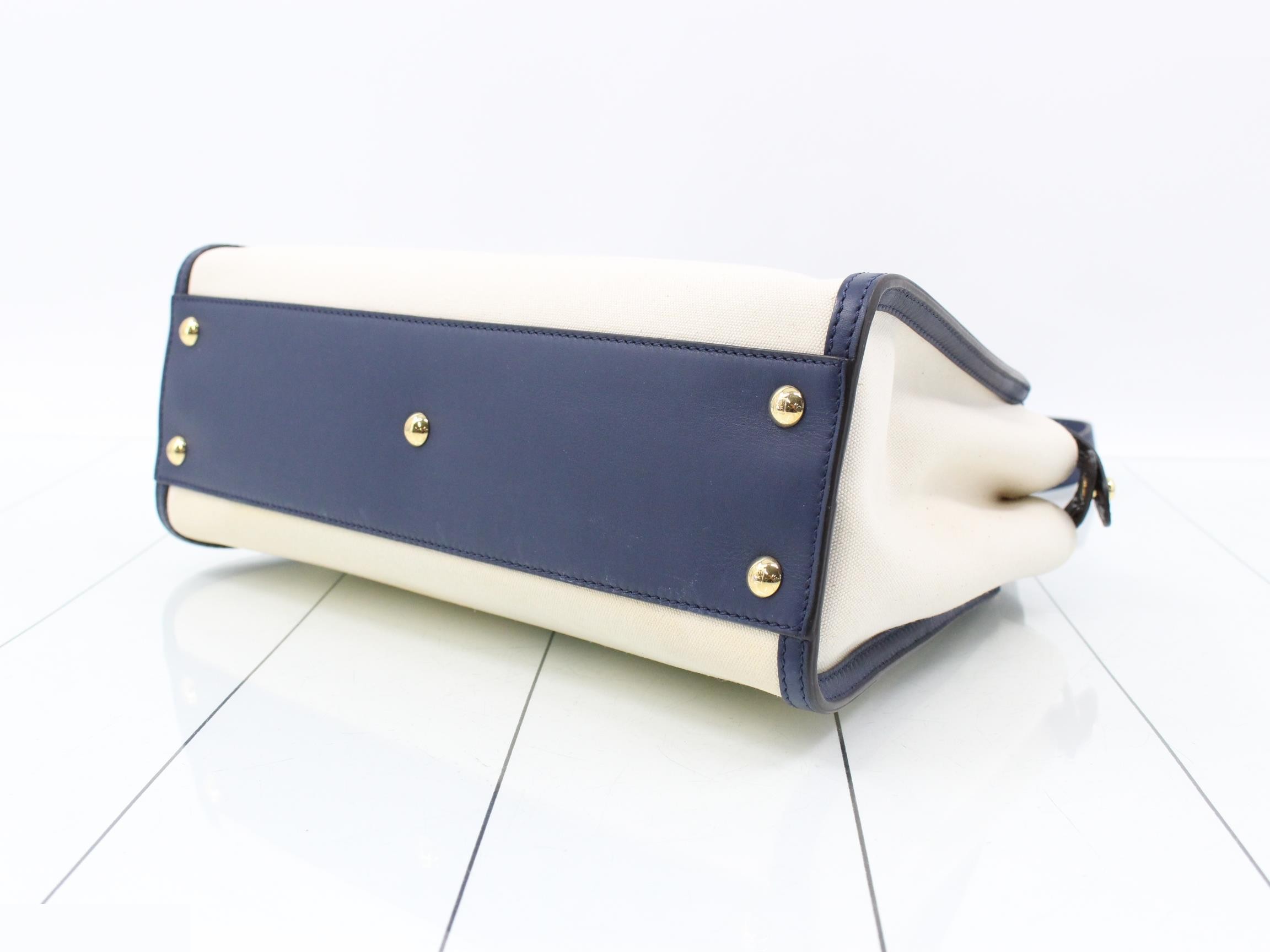 Crocodile handle Peekaboo 2-way bag with strap — view 6