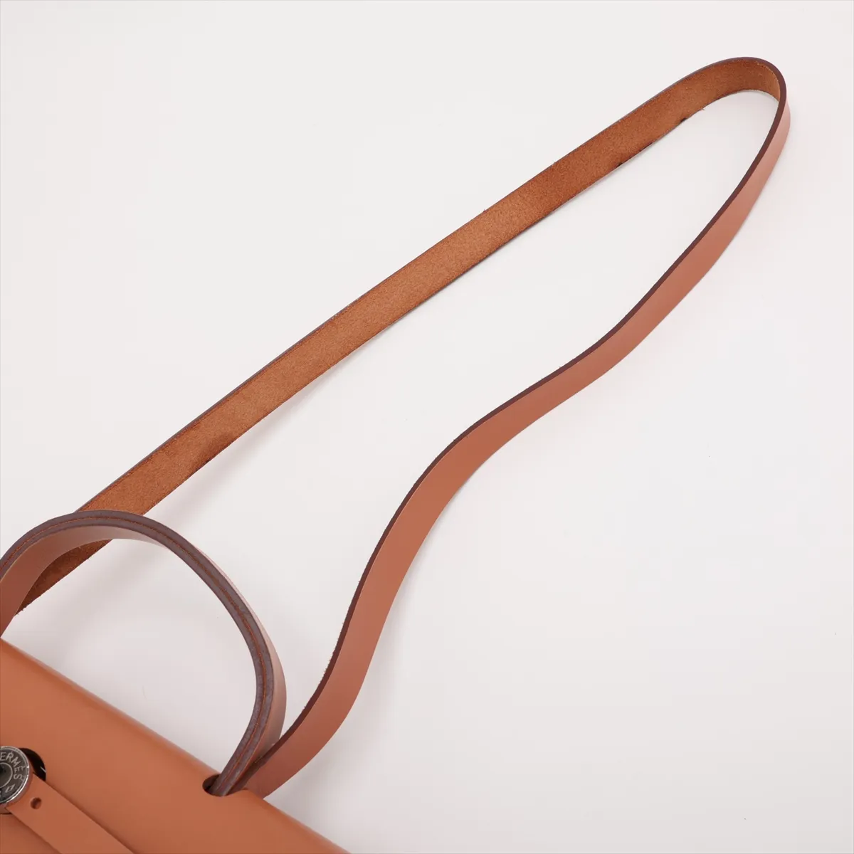 Herbag Zip PM Toile Officier x Vache Hunter Orange x Brown Silver Hardware T: 2015 — view 7