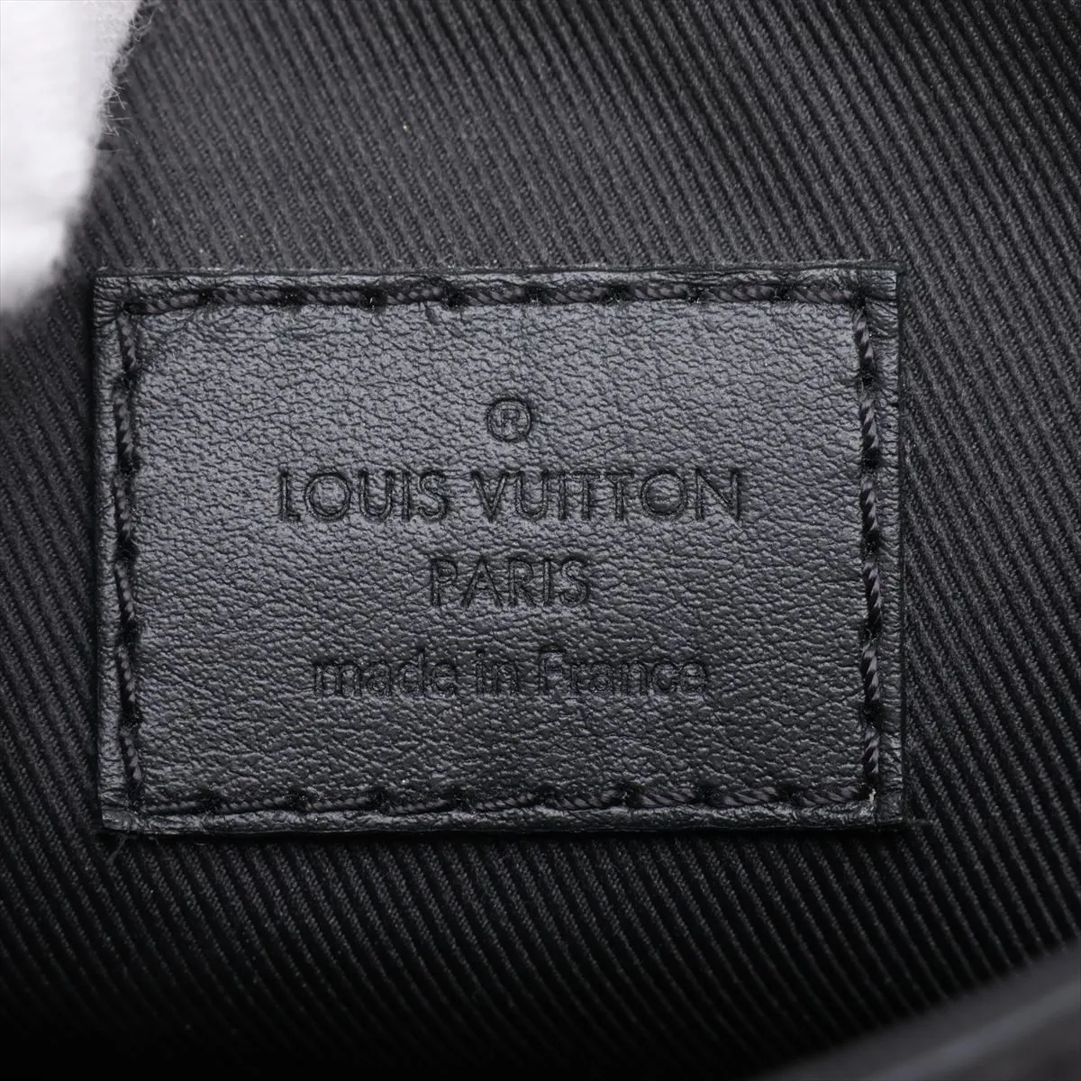 Christopher XS Taurillon Leather Bag M58495 Black (RFID detected) — view 9