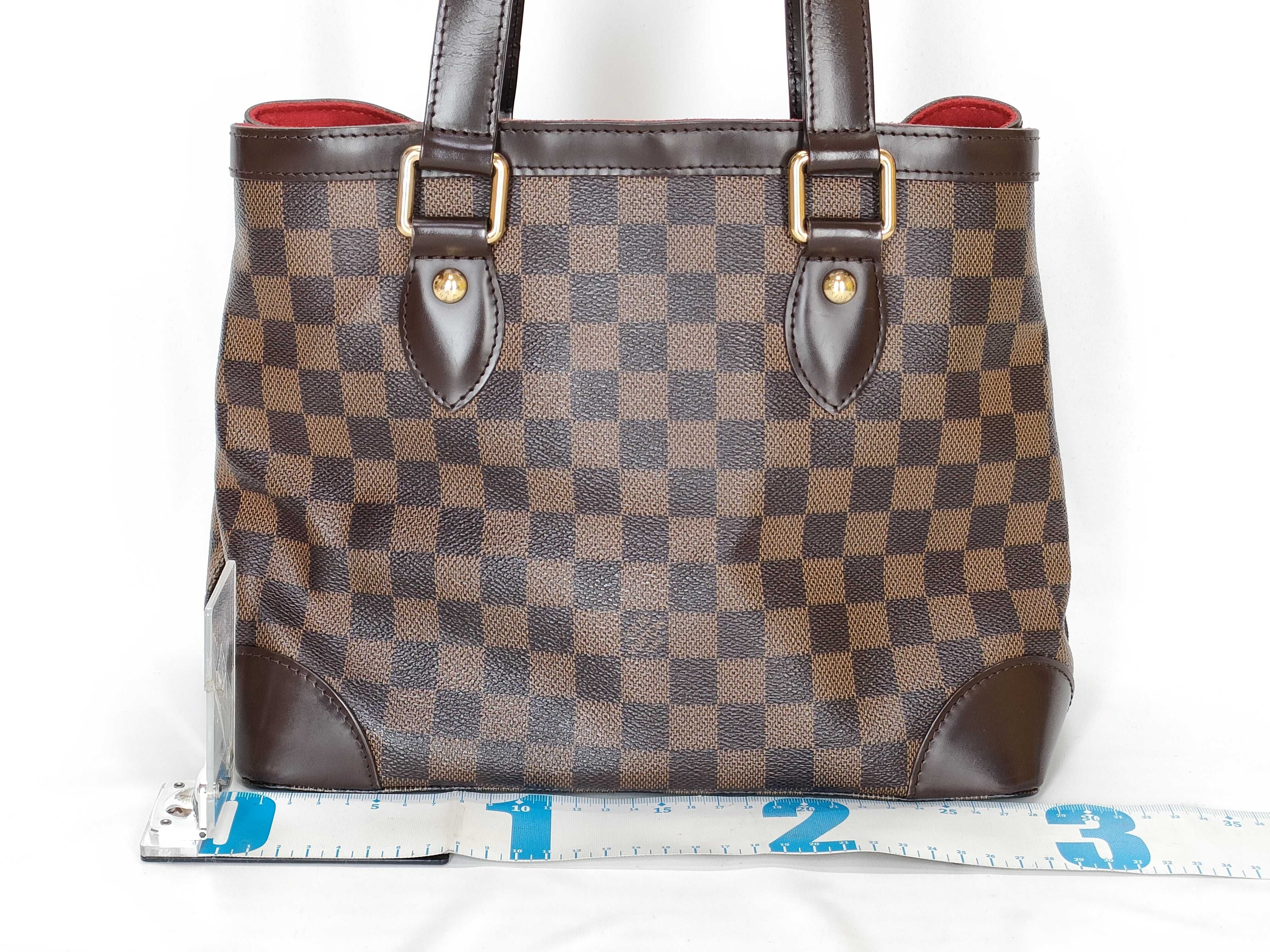 Damier Hampstead PM N51205 MI0088 Brown Tote Bag — view 2