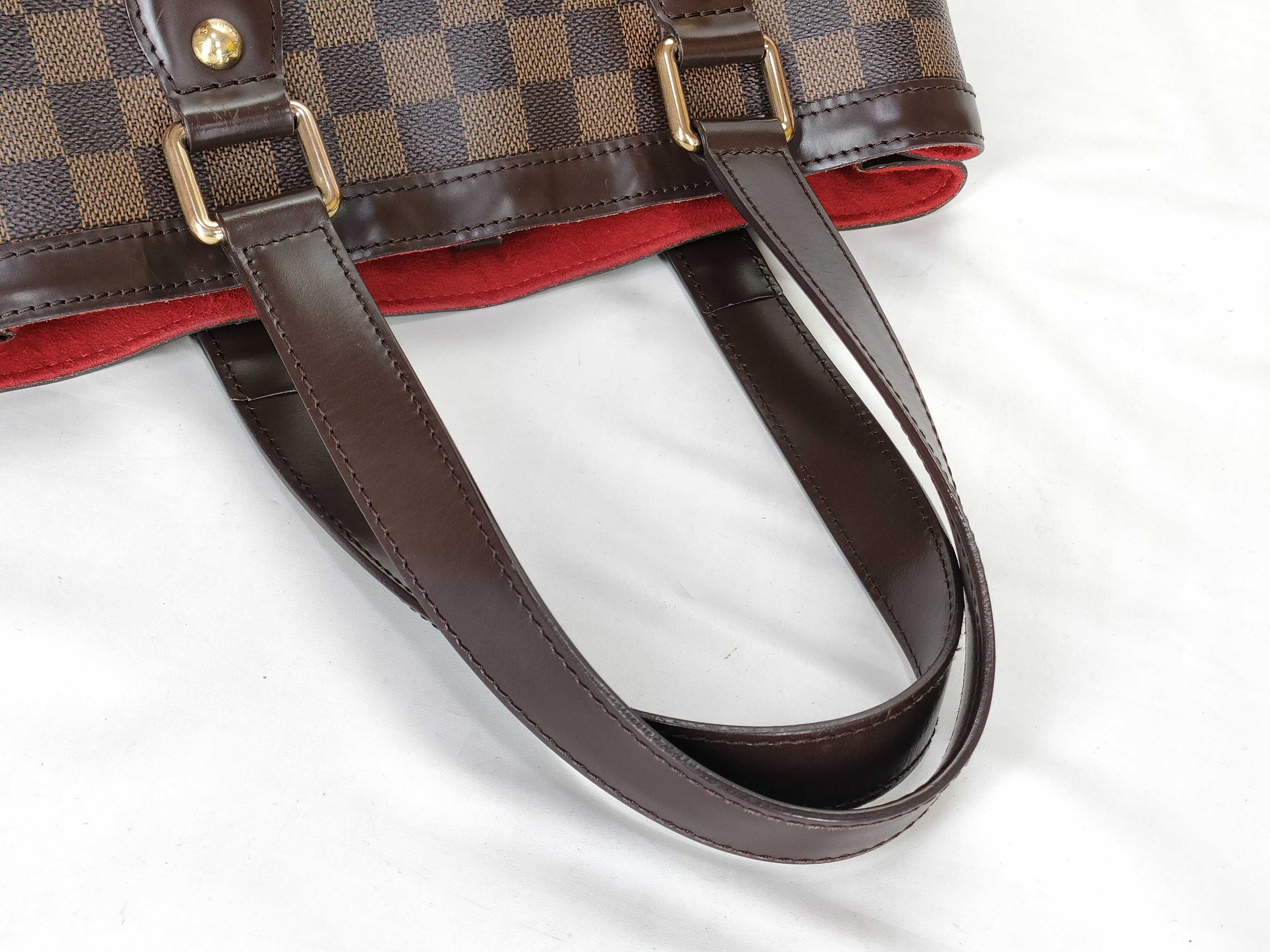Damier Hampstead PM N51205 MI0088 Brown Tote Bag — view 3