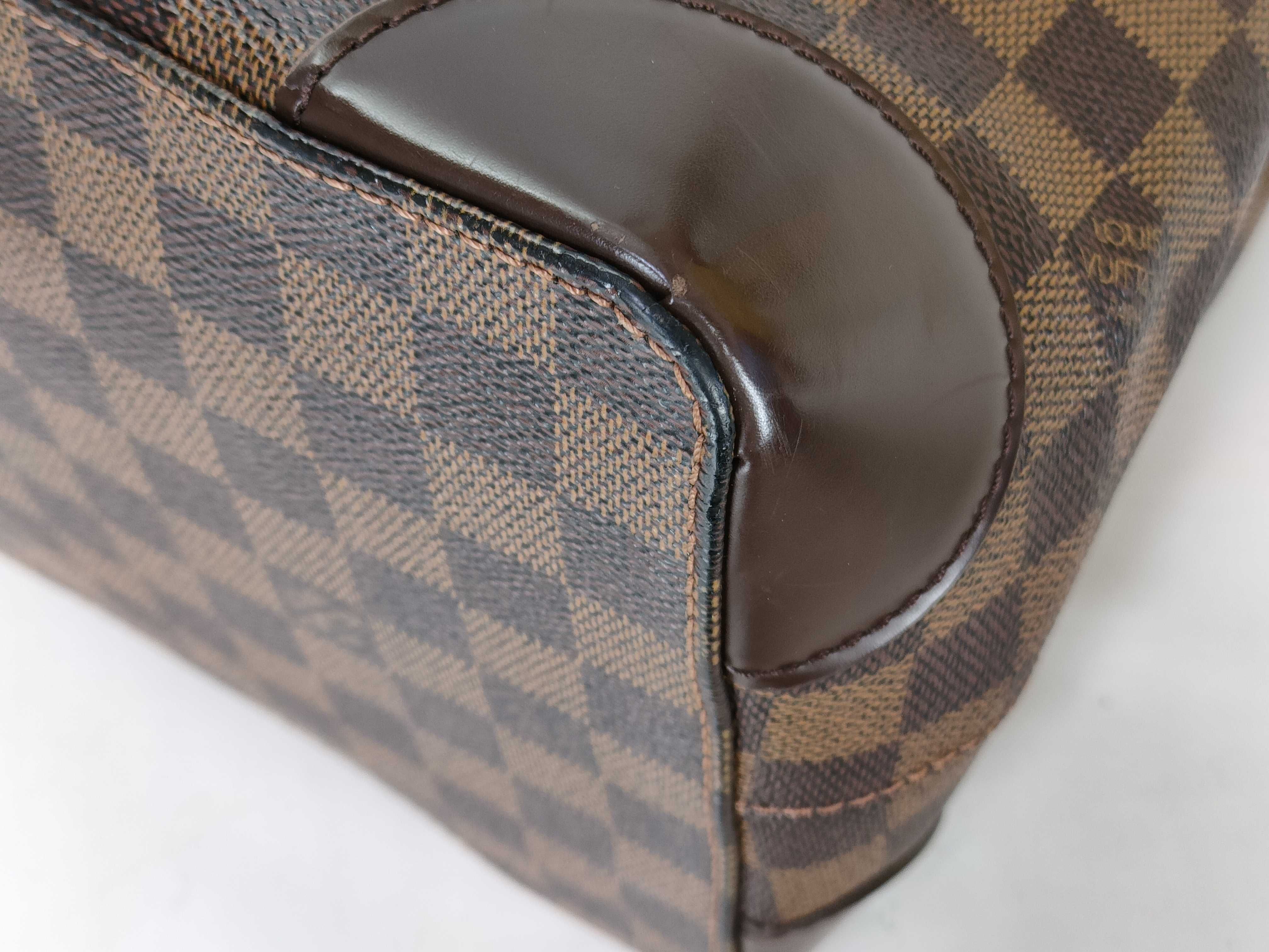 Damier Hampstead PM N51205 MI0088 Brown Tote Bag — view 6