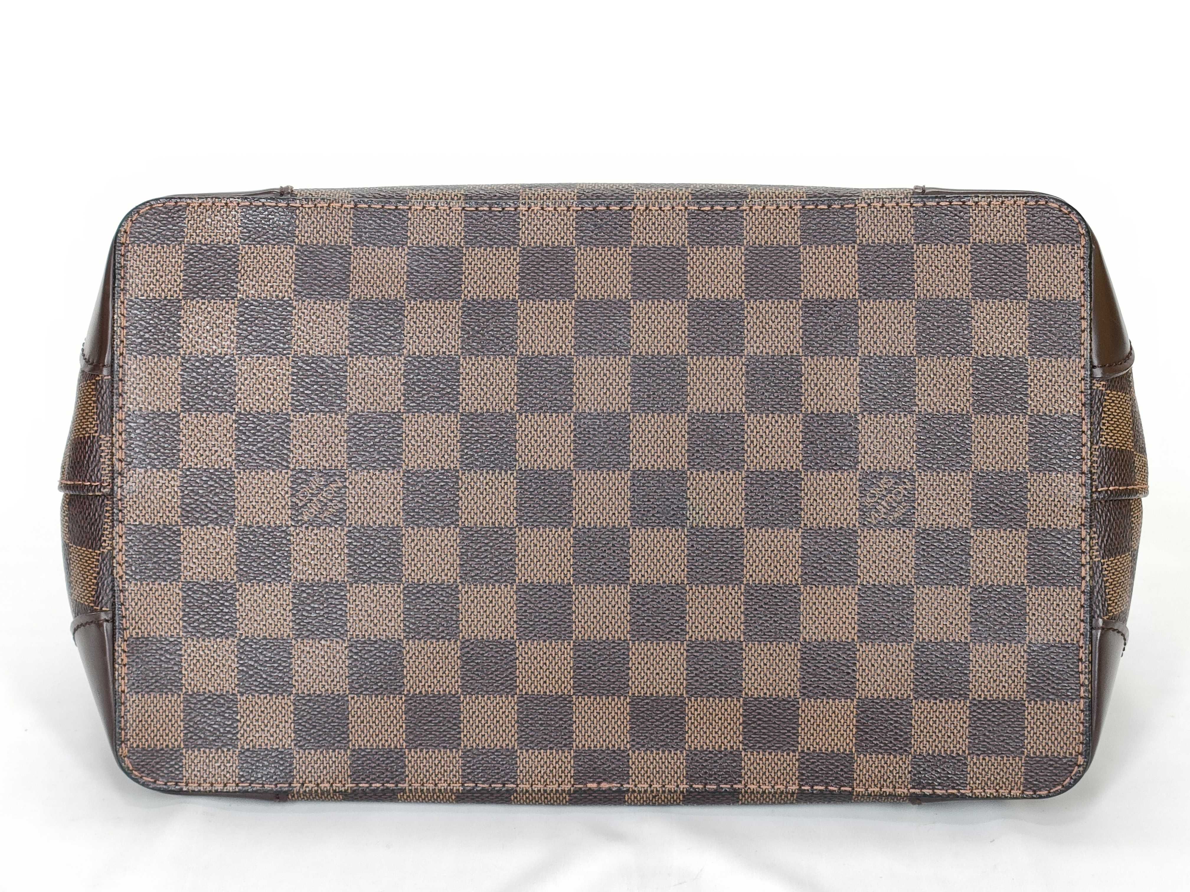 Damier Hampstead PM N51205 MI0088 Brown Tote Bag — view 7