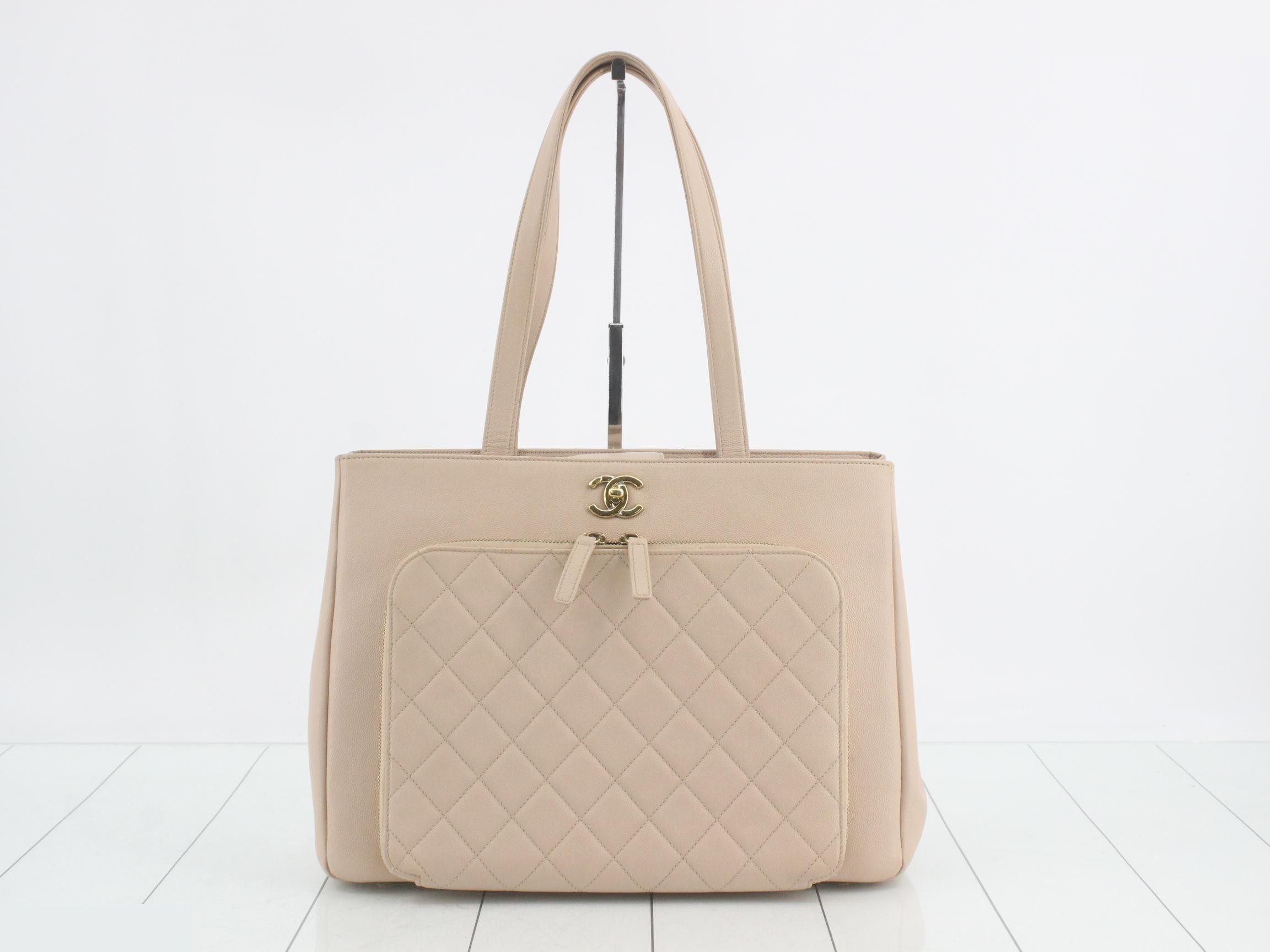 Caviar Skin Business Affinity Tote Bag, Item No. 23
