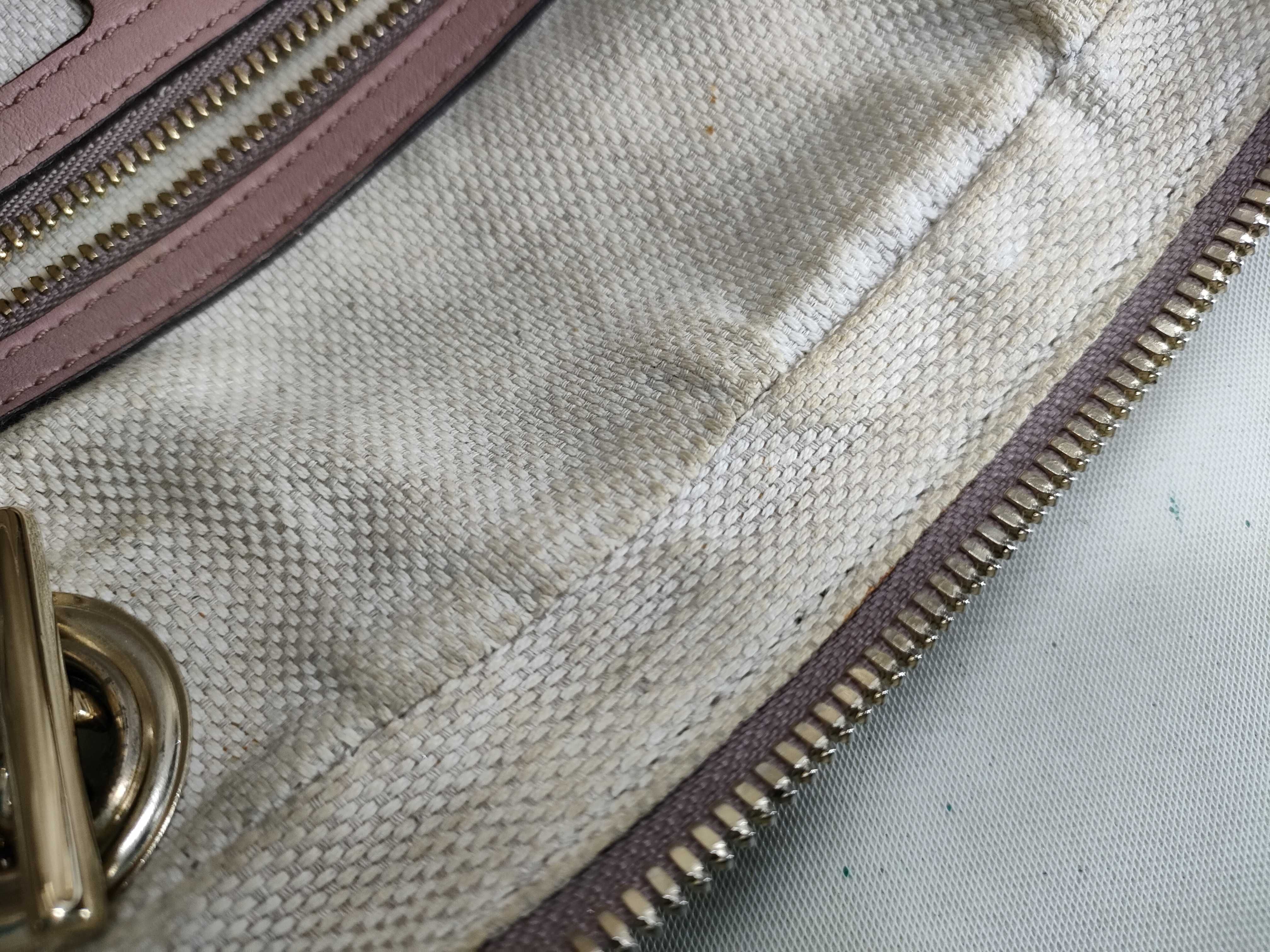 Interlocking Patent Leather Chain Shoulder Bag — view 14