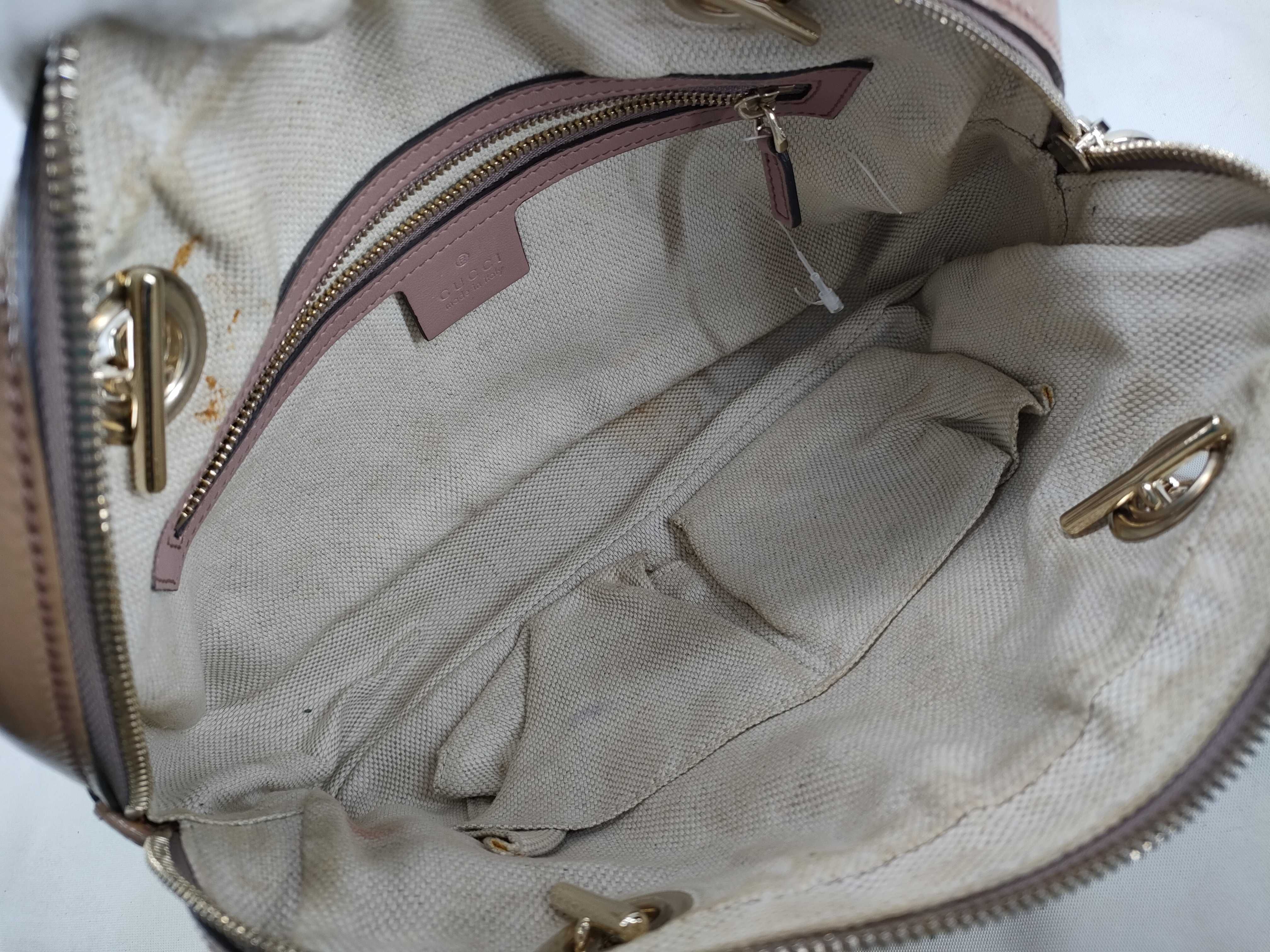 Interlocking Patent Leather Chain Shoulder Bag — view 9