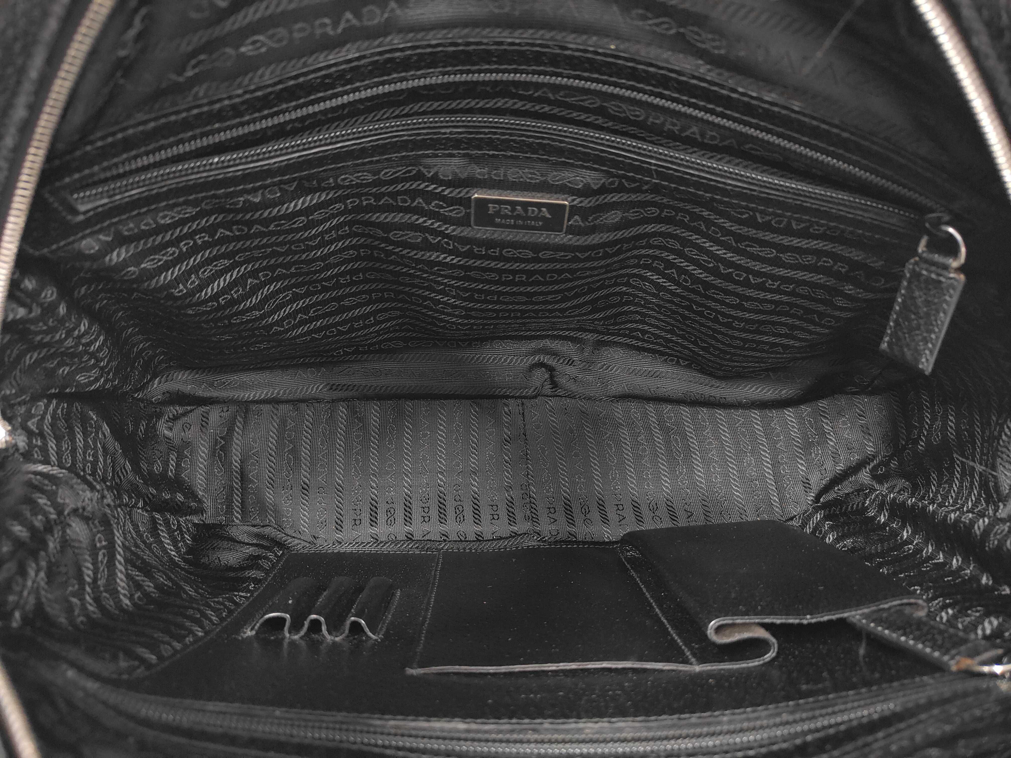 Briefcase, Leather, Black, Business Bag — view 10