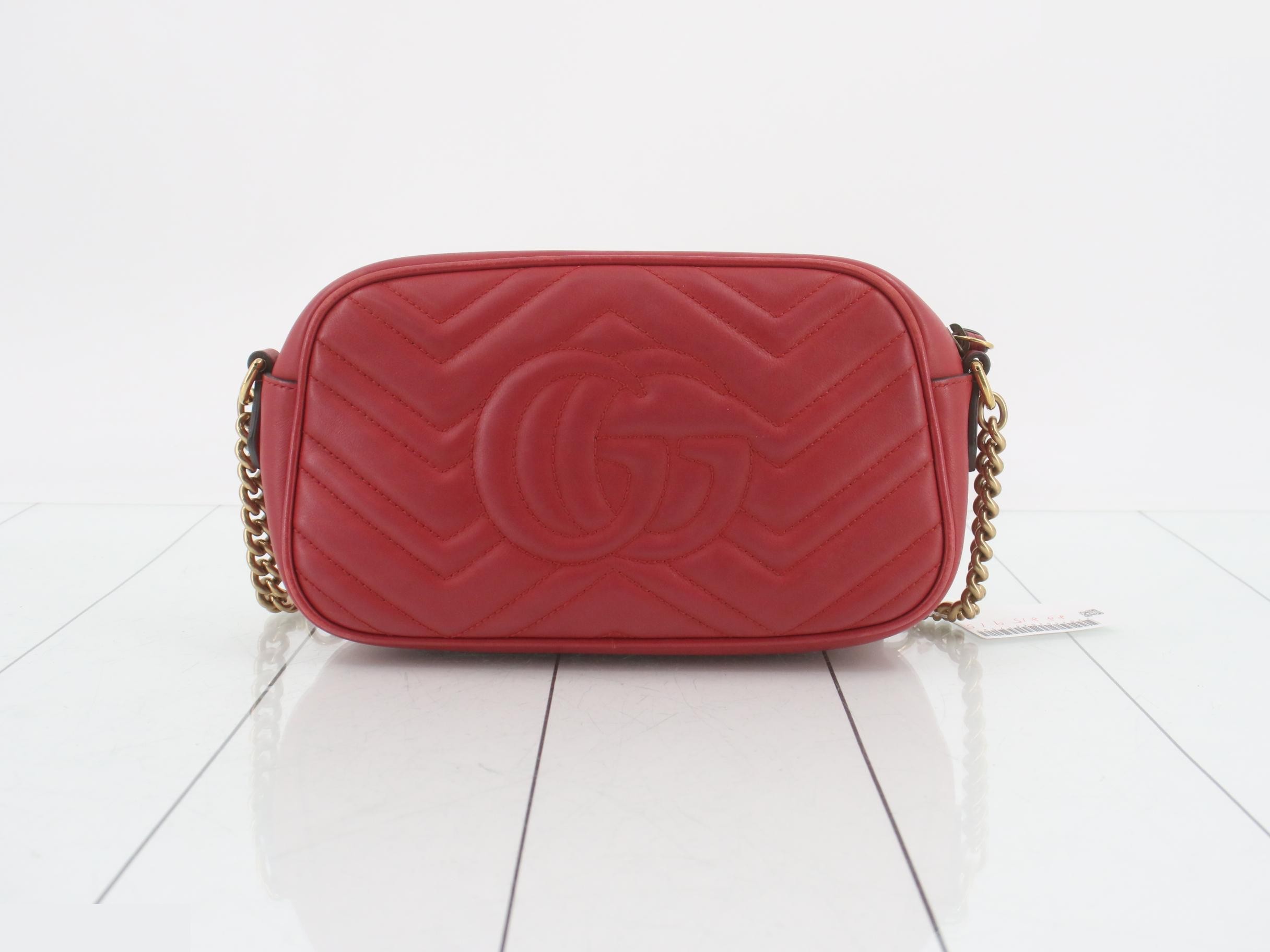GG Marmont Shoulder Bag, Leather — view 2