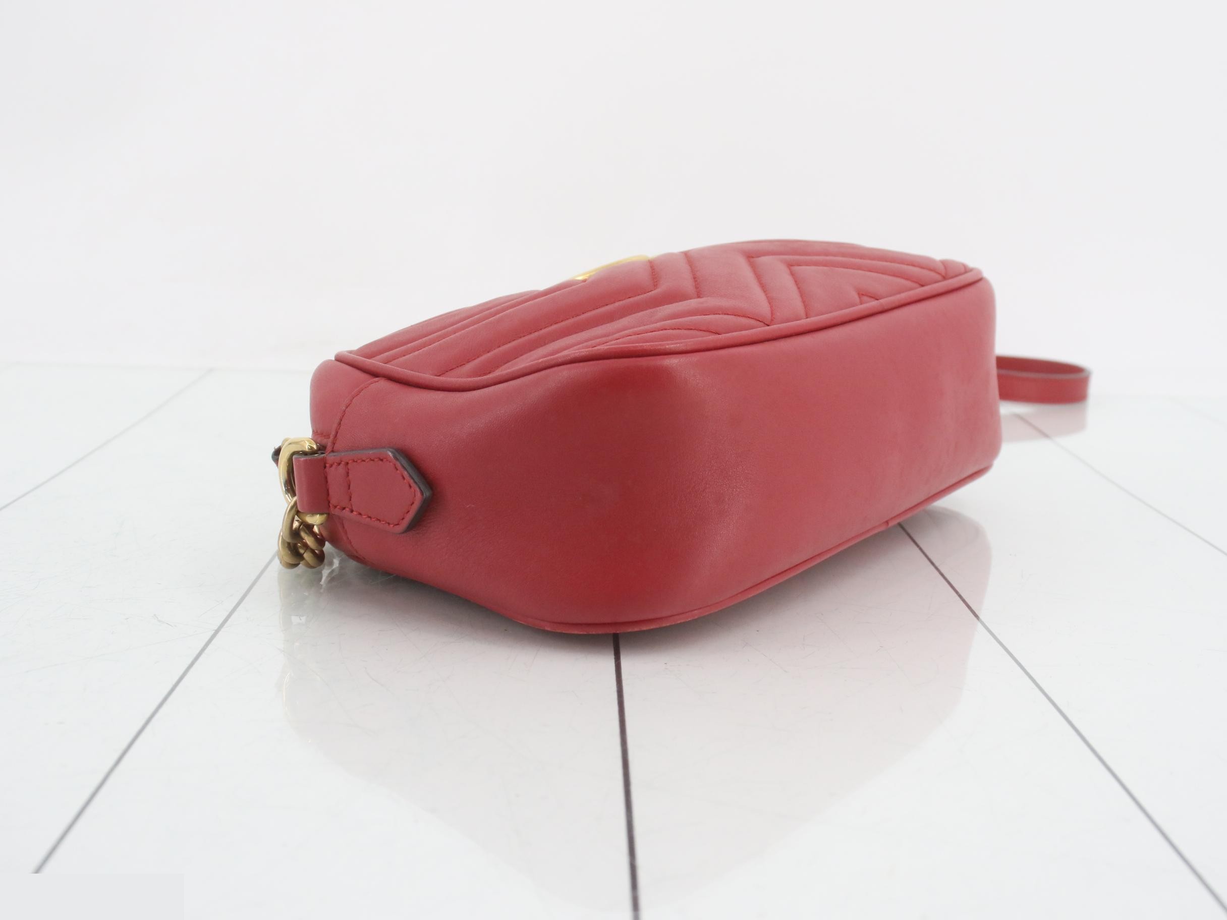 GG Marmont Shoulder Bag, Leather — view 5
