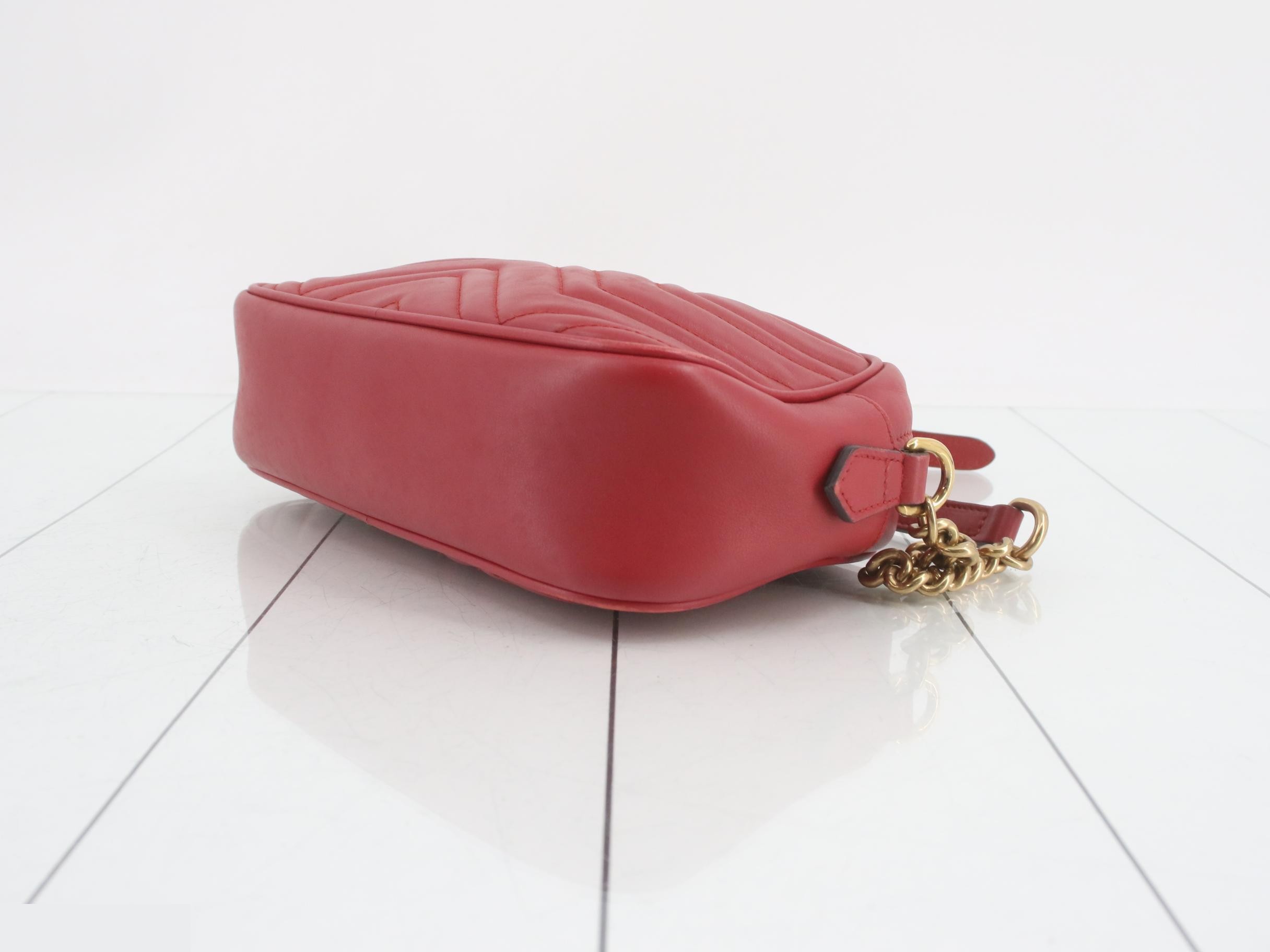 GG Marmont Shoulder Bag, Leather — view 6