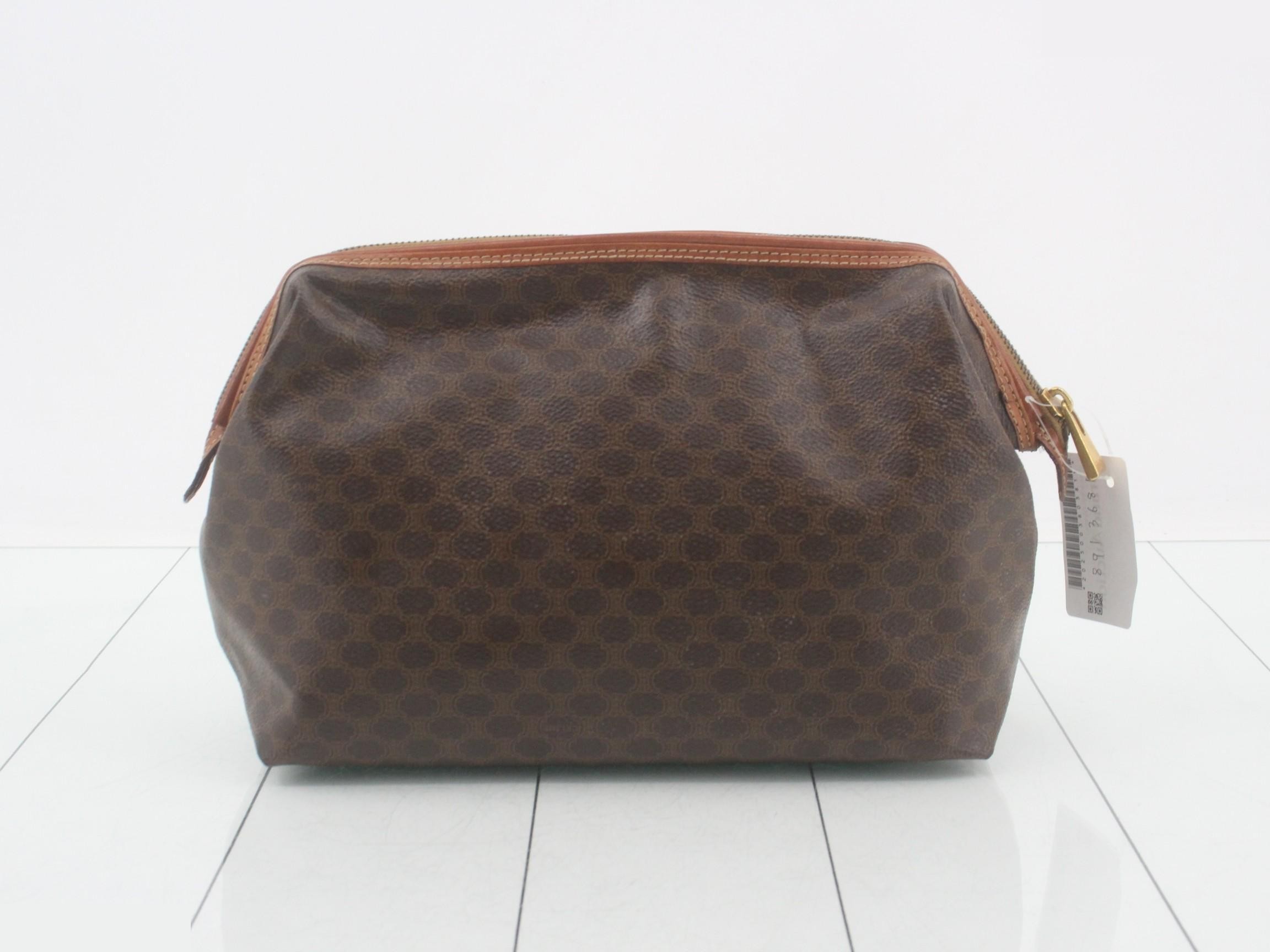 Macadam pattern second bag, clutch bag, pouch — view 2