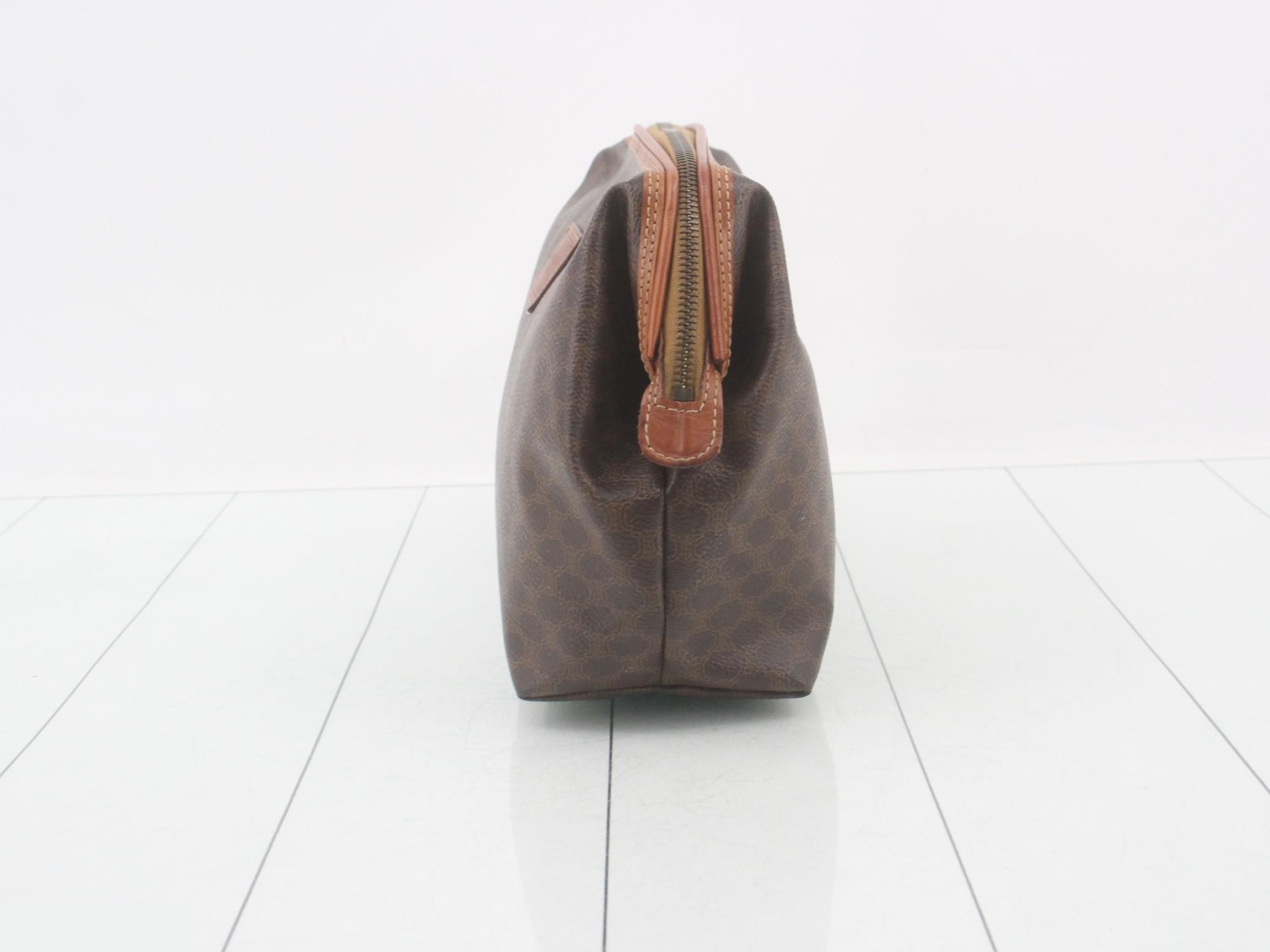 Macadam pattern second bag, clutch bag, pouch — view 3