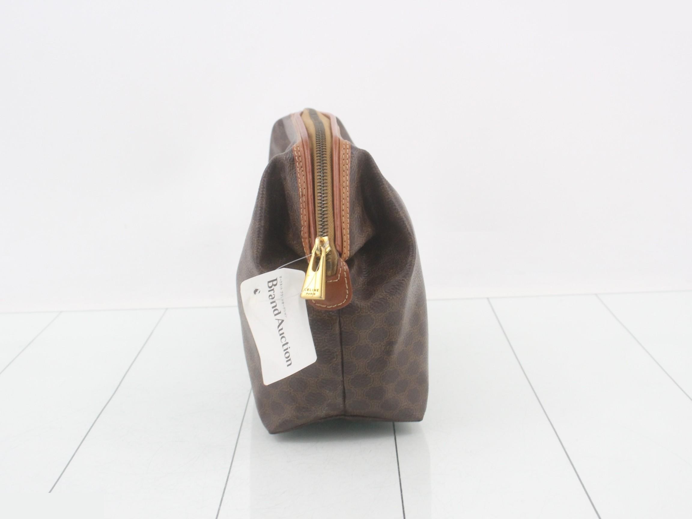 Macadam pattern second bag, clutch bag, pouch — view 4