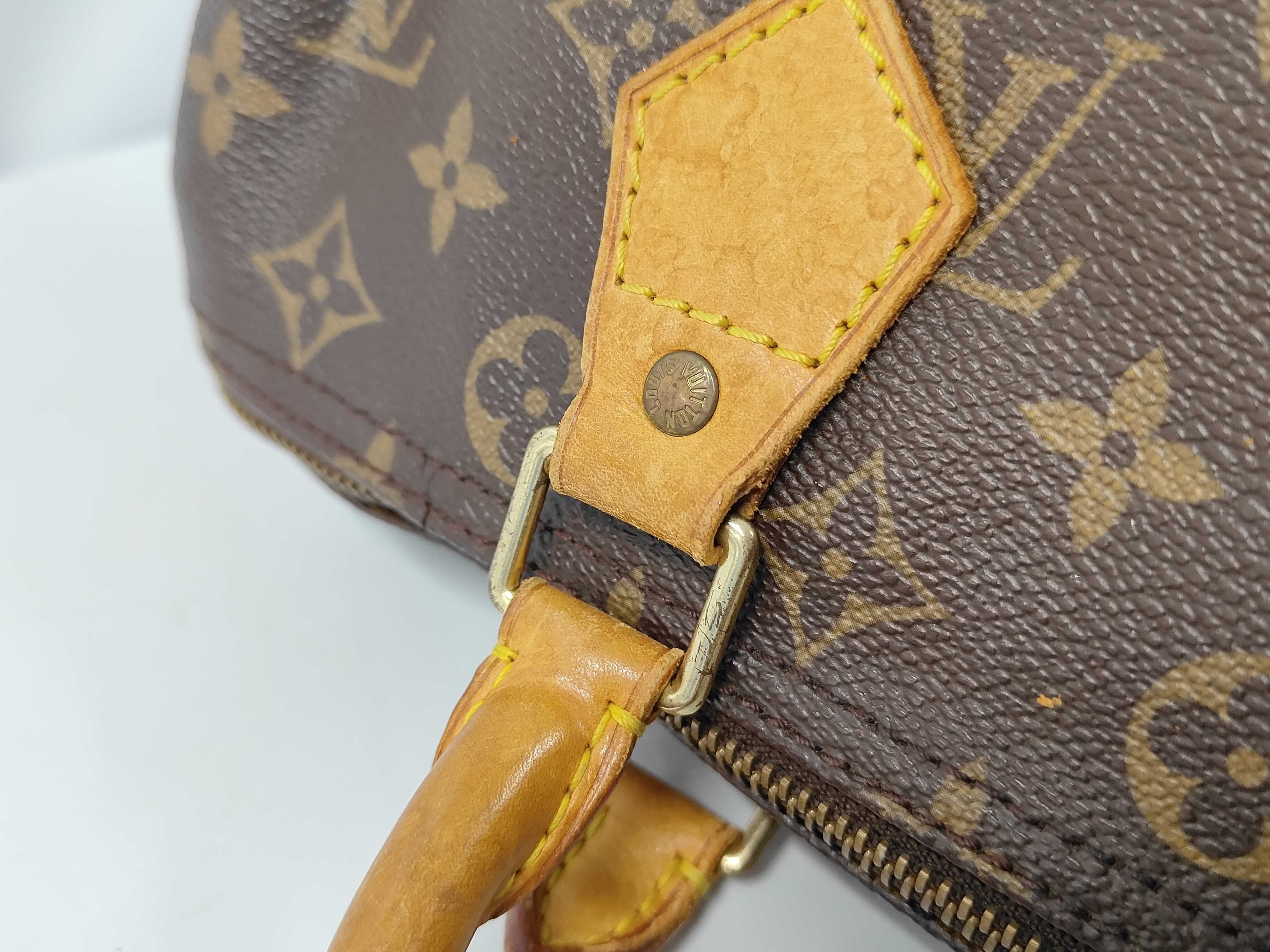 Monogram Louis Vuitton M41526 Speedy 30 Handbag Boston Bag — view 6
