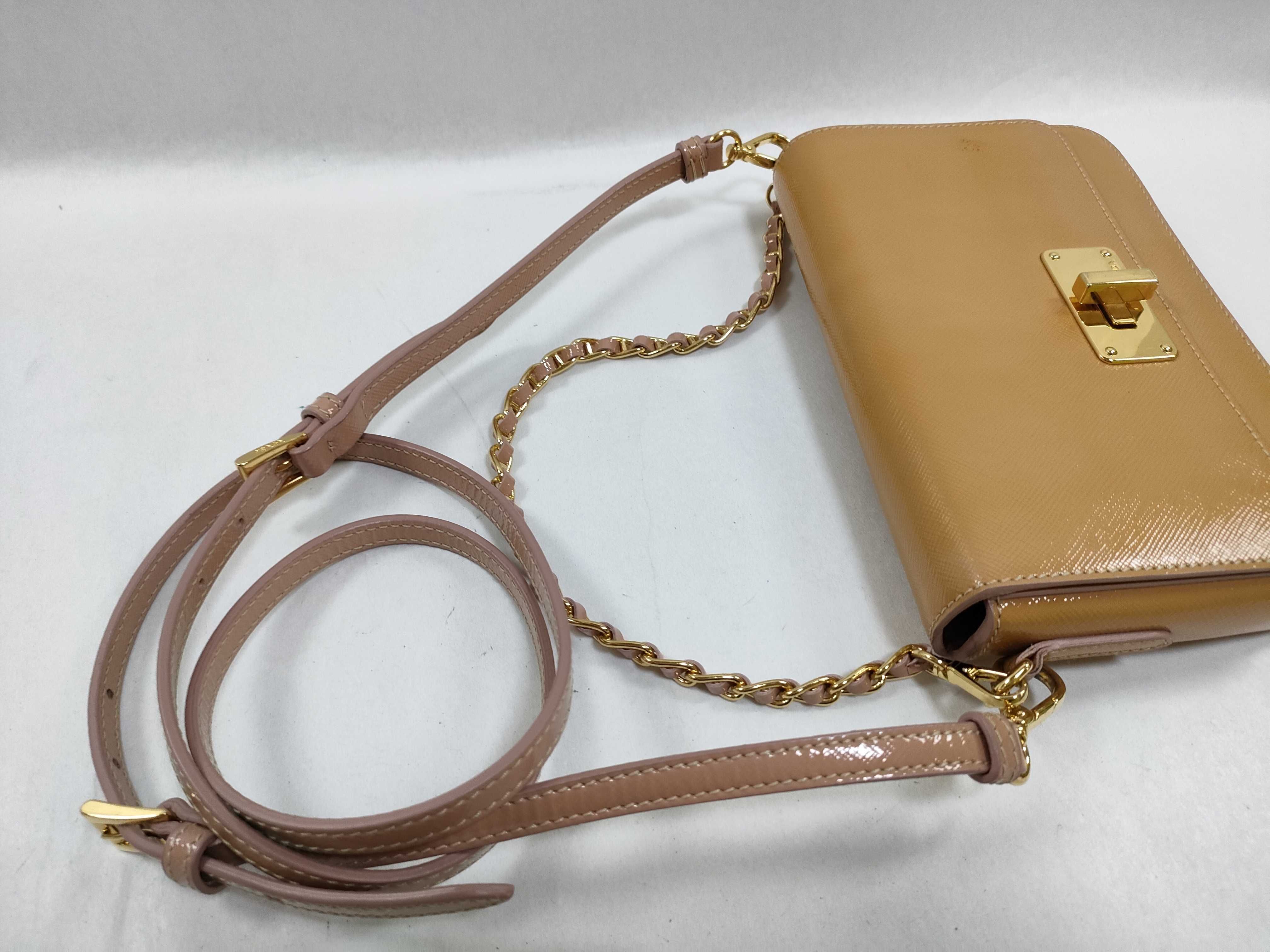 shoulder bag with triangular logo, pouch, handbag. — view 3
