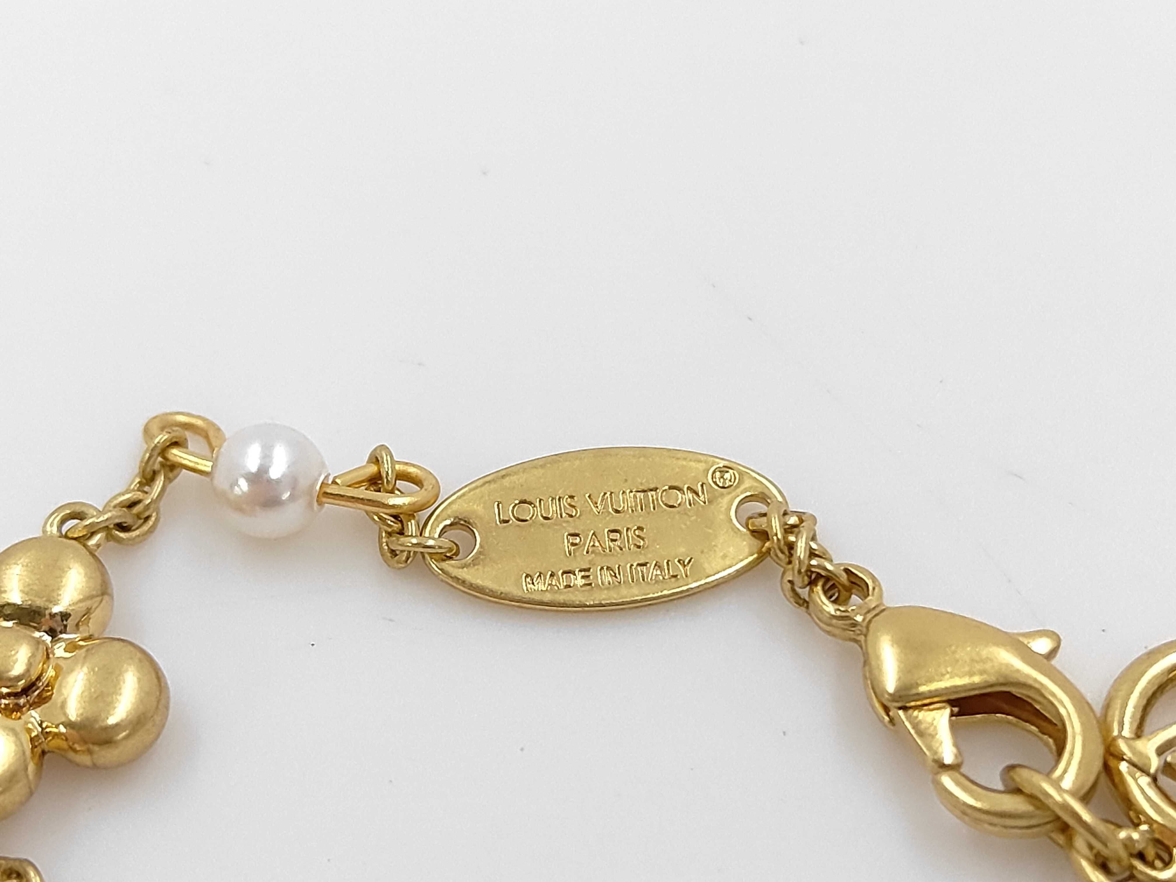 Lv Louisa Gold Bracelet Bracelet/Bangle — view 2