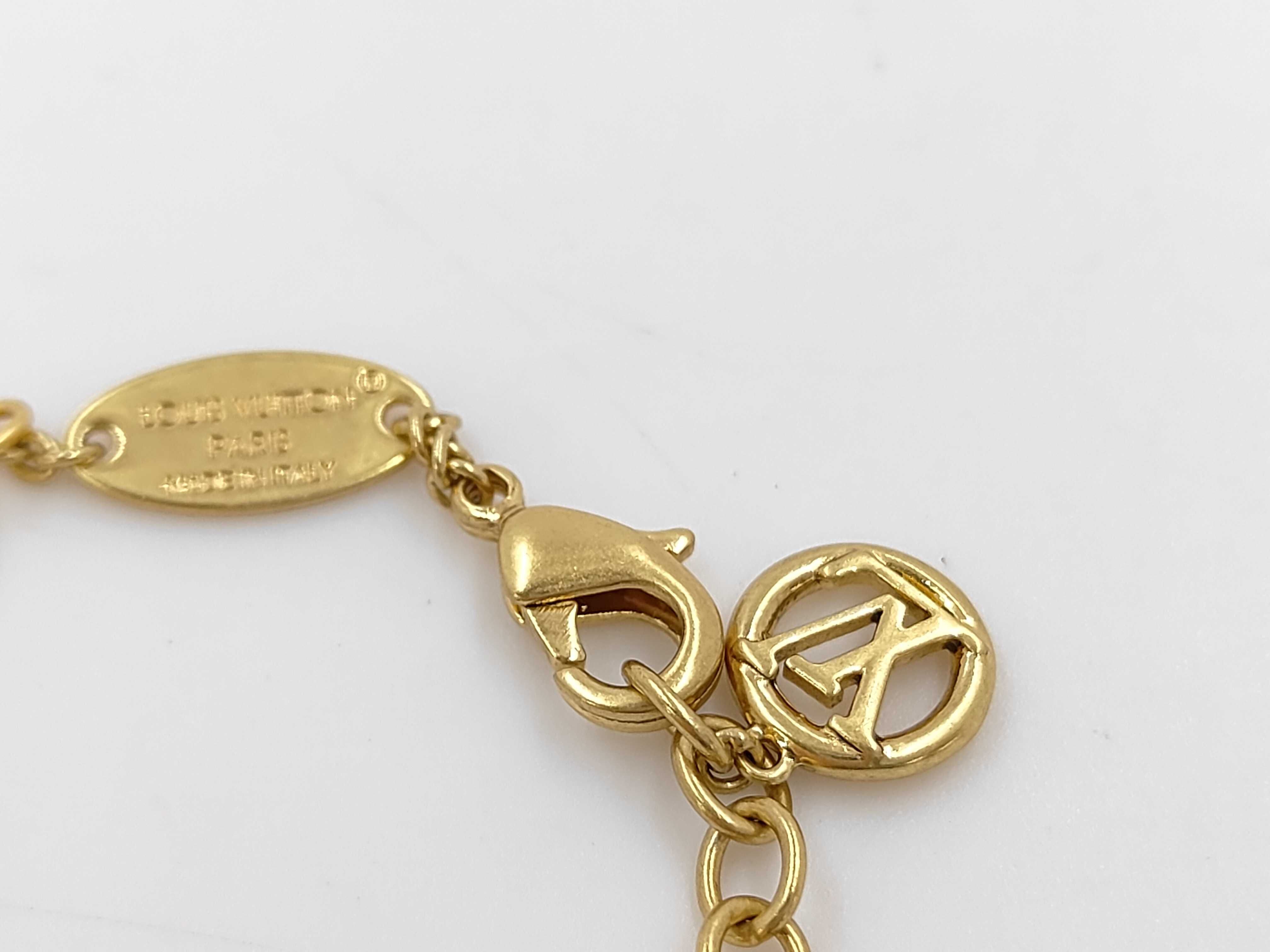 Lv Louisa Gold Bracelet Bracelet/Bangle — view 3