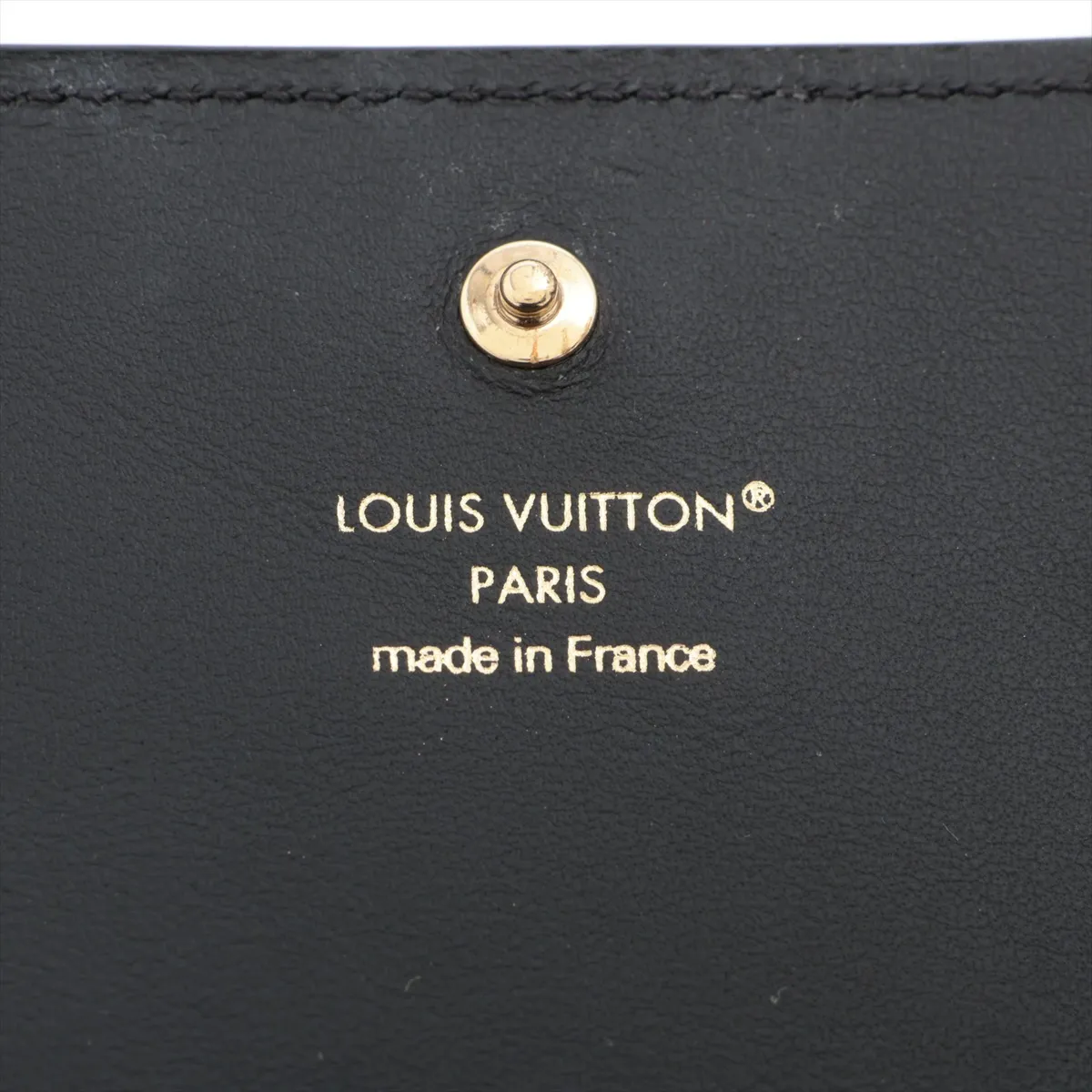 Taurillon Portefeuille Capucines Tiny M12149 Black Compact Wallet (RFID detected) — view 6