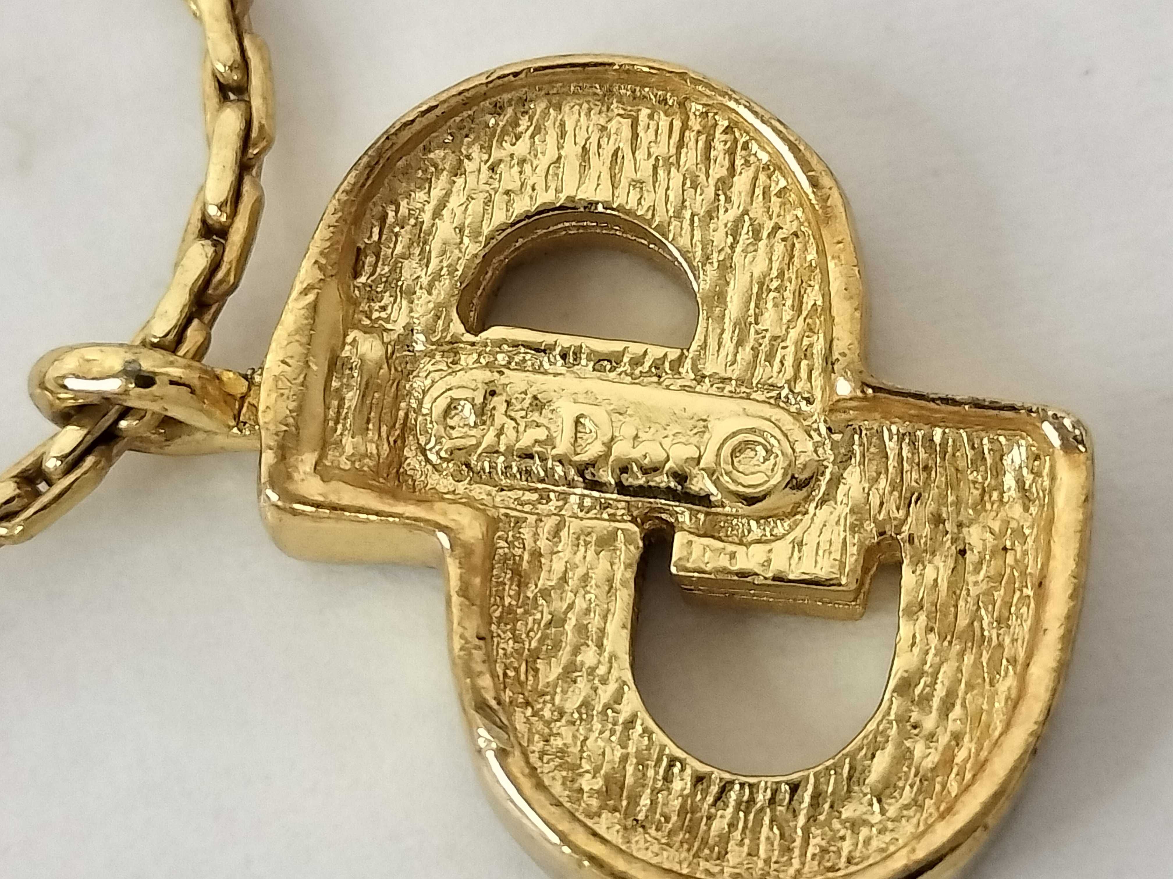 Gold Logo Necklace — view 6