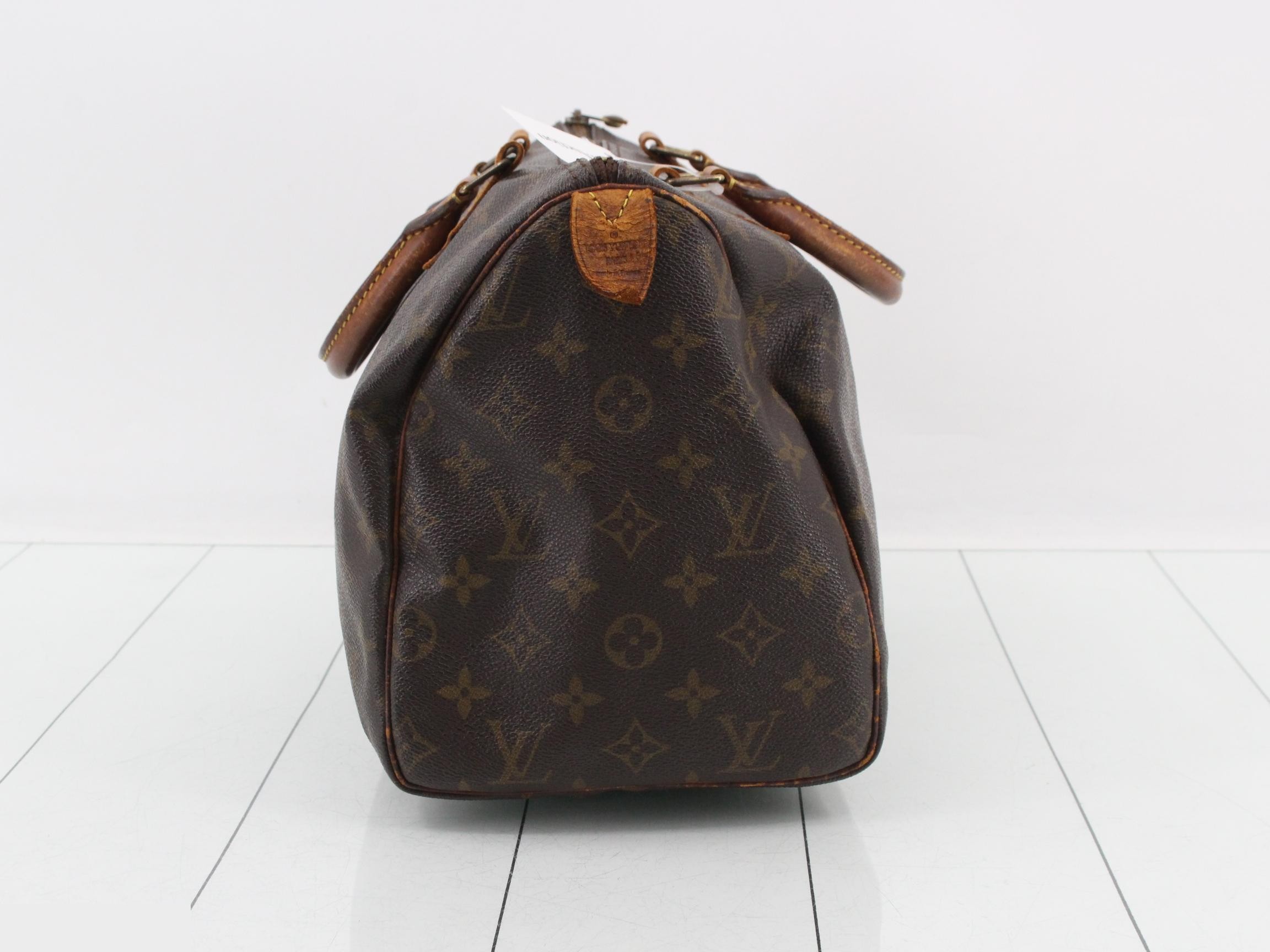 Speedy 30 Monogram Brown Handbag — view 4