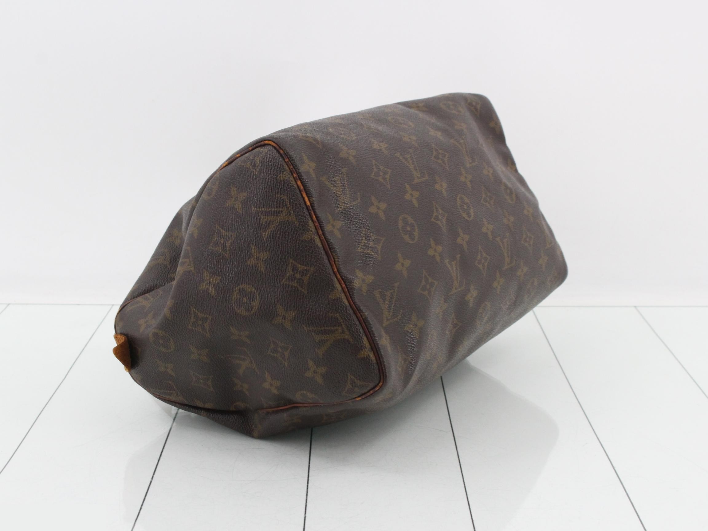 Speedy 30 Monogram Brown Handbag — view 5