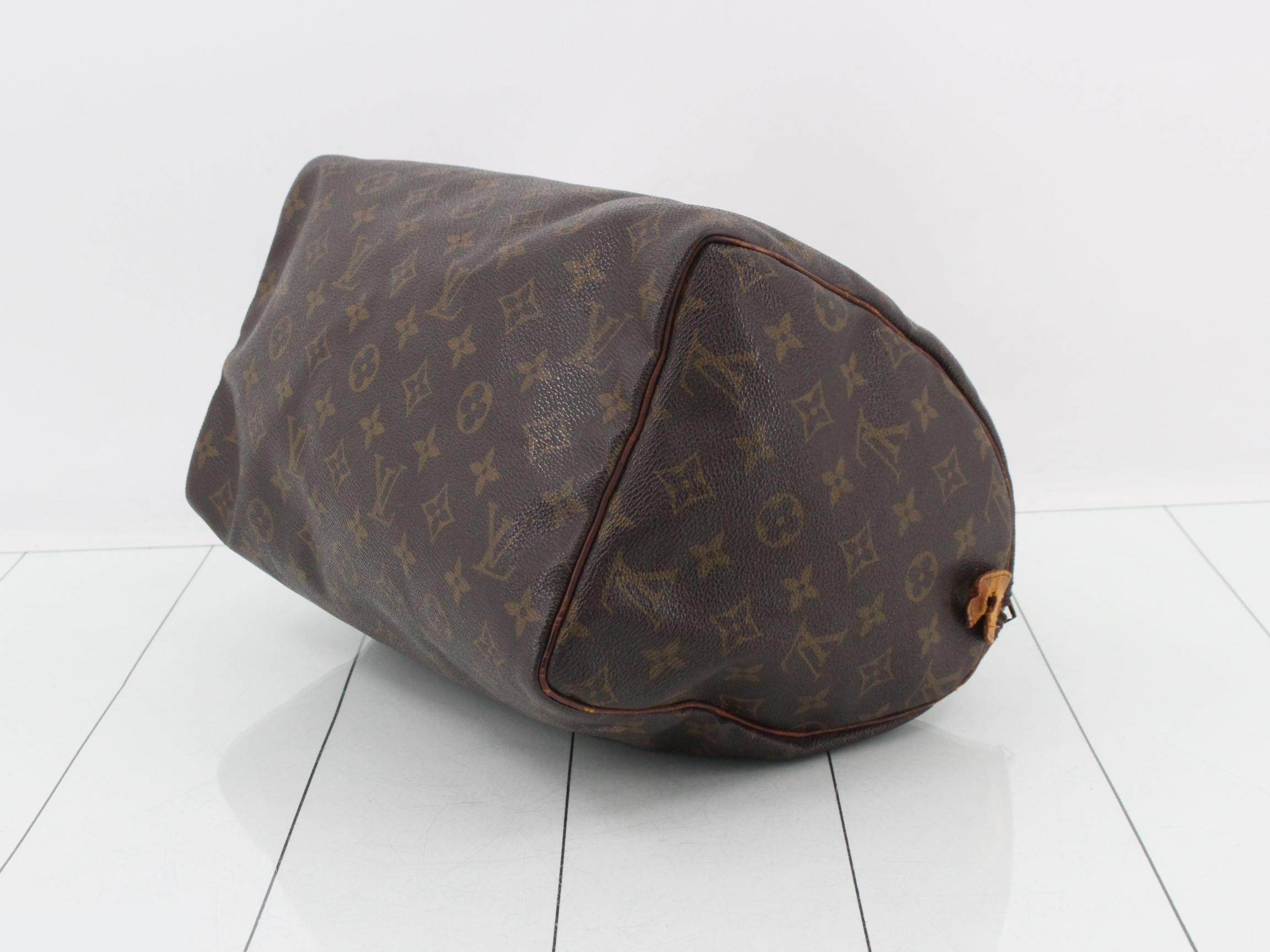 Speedy 30 Monogram Brown Handbag — view 6