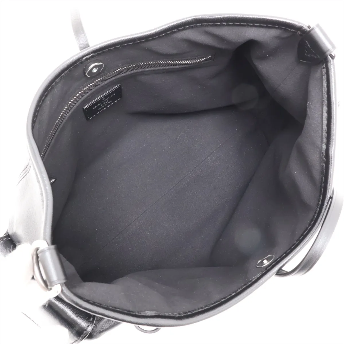 Monogram x Leather Carryall Cargo Vibe PM M24861 Black x Brown (RFID detected) — view 6