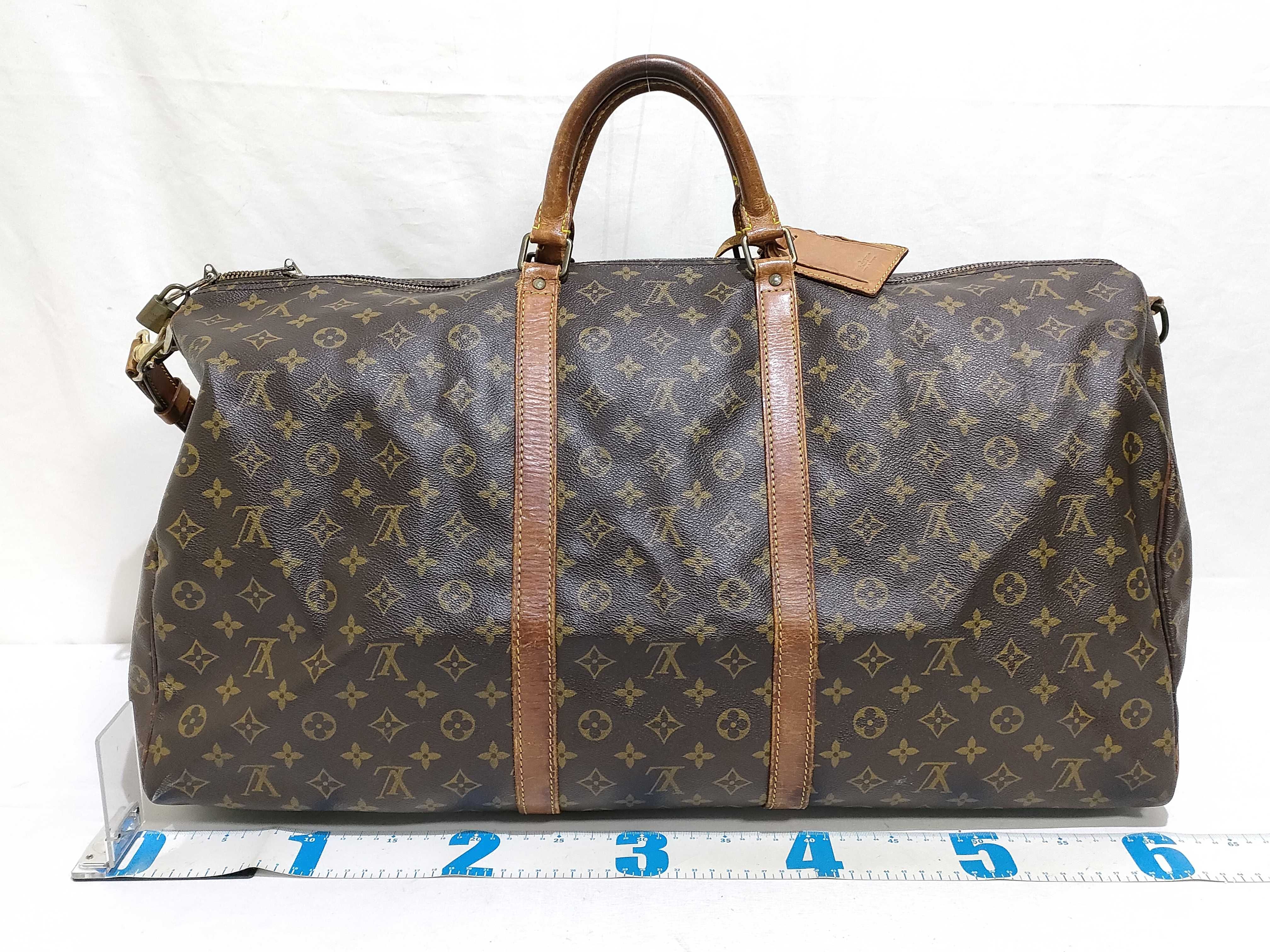 Monogram Louis Vuitton Keepall Bandoulière 60 Monogram M41412 VI973 Boston Bag — view 2