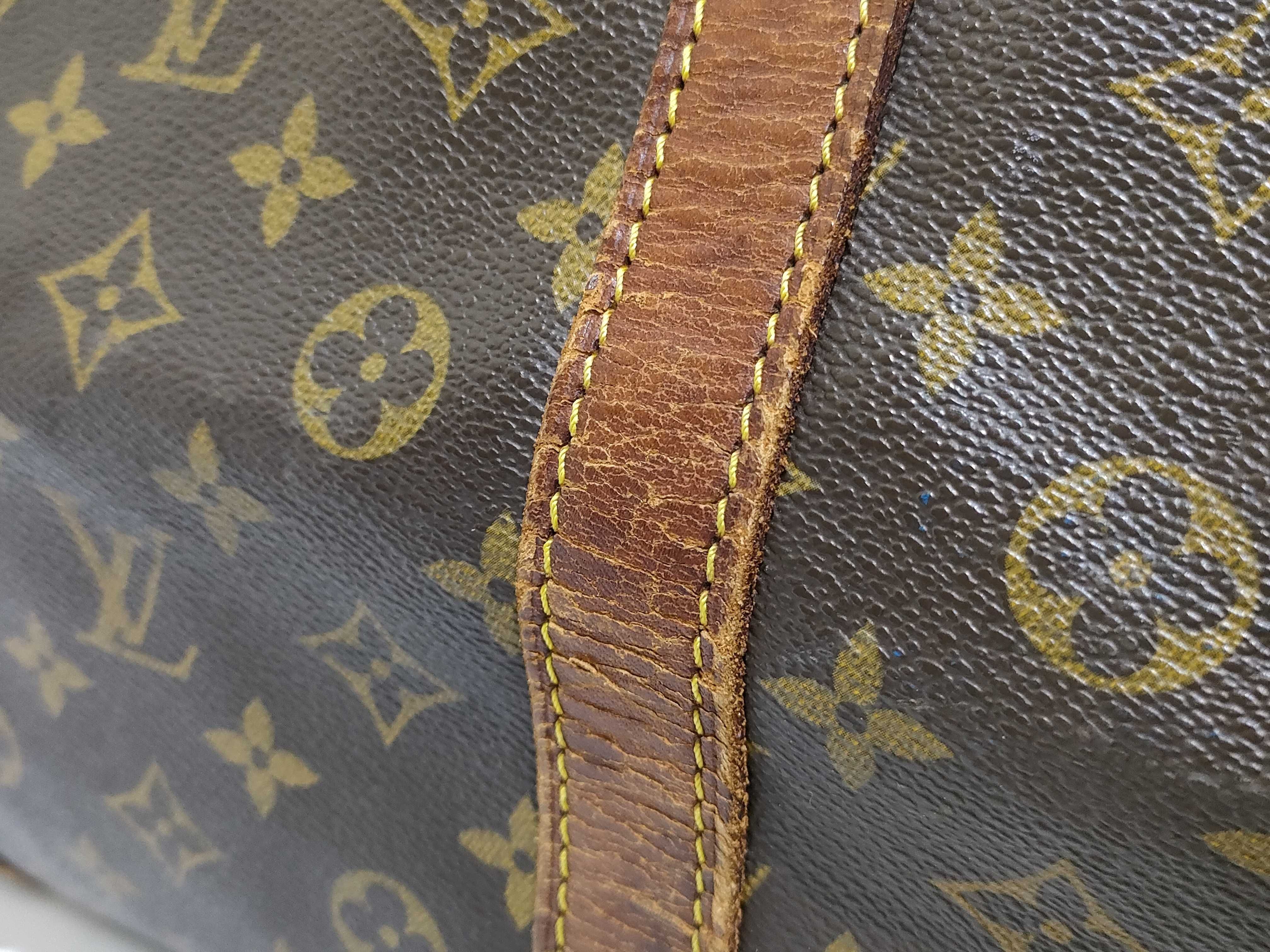 Monogram Louis Vuitton Keepall Bandoulière 60 Monogram M41412 VI973 Boston Bag — view 14
