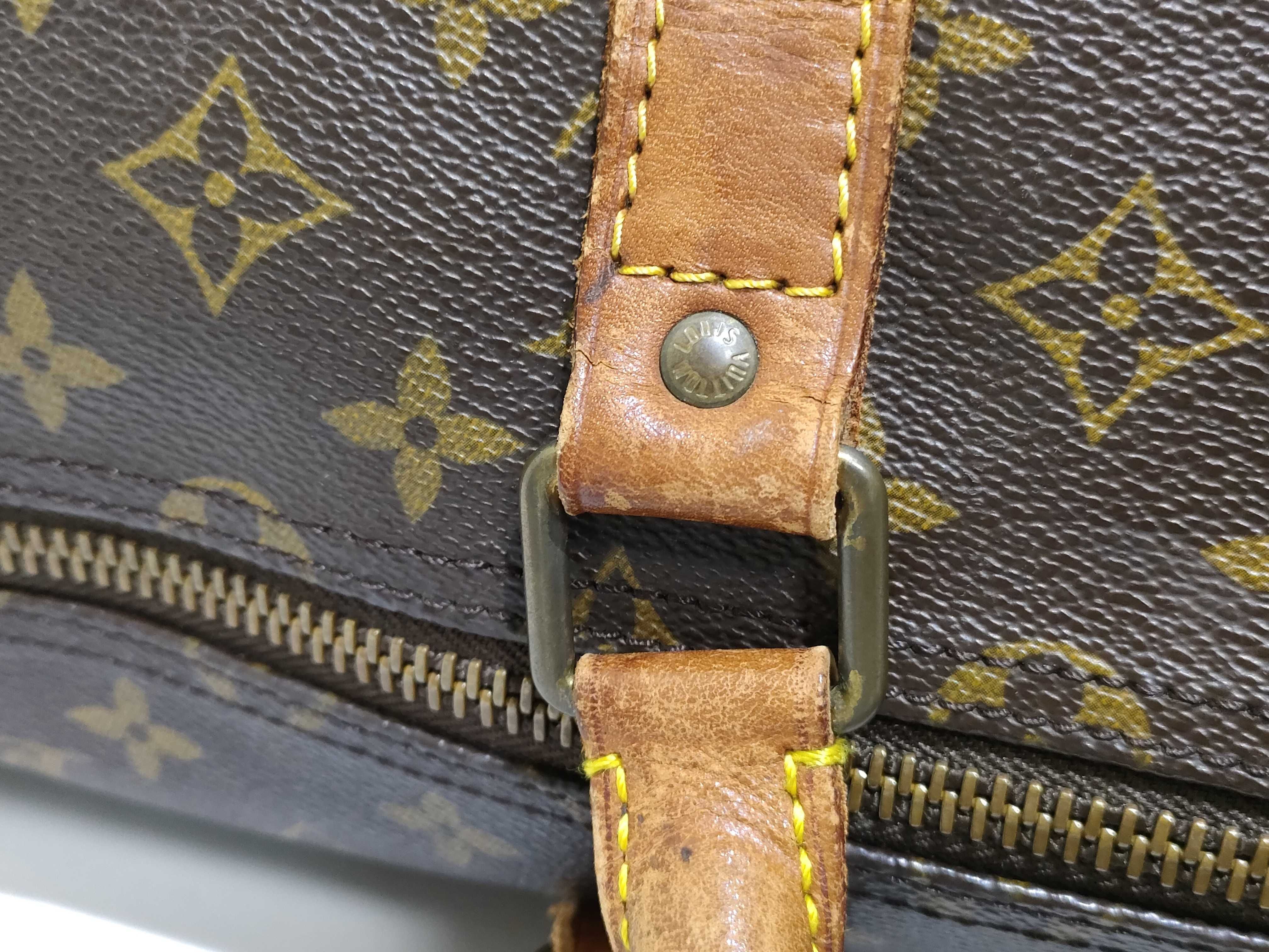 Monogram Louis Vuitton Keepall Bandoulière 60 Monogram M41412 VI973 Boston Bag — view 5