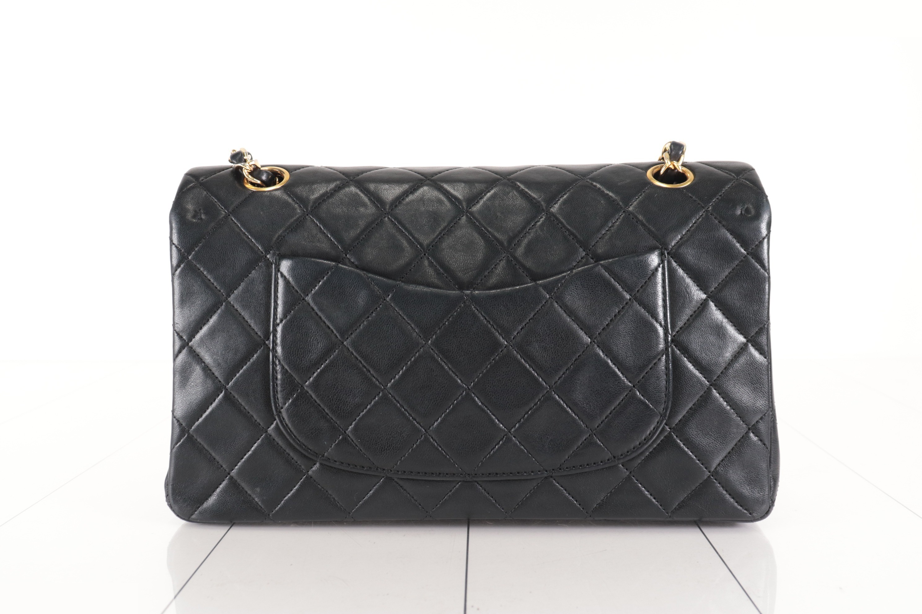 Double flap 25 Lambskin Chain Shoulder Bag, Unit 1 — view 3