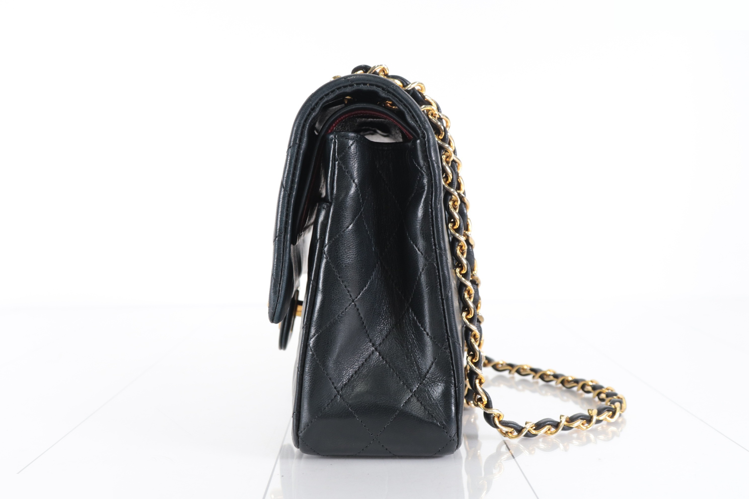Double flap 25 Lambskin Chain Shoulder Bag, Unit 1 — view 5