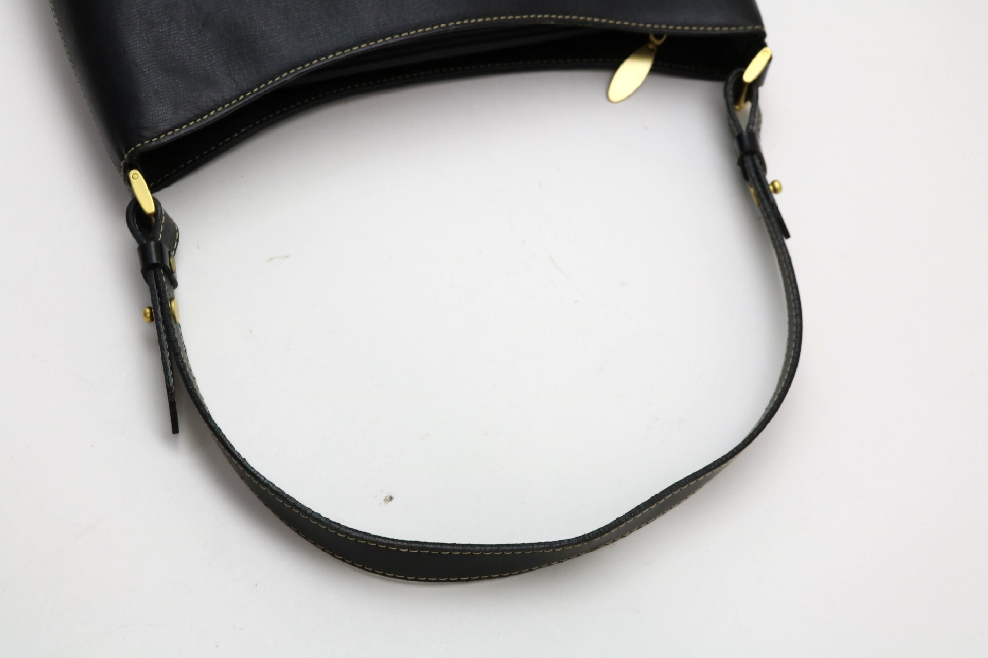Leather Nova Check Shoulder Bag — view 7
