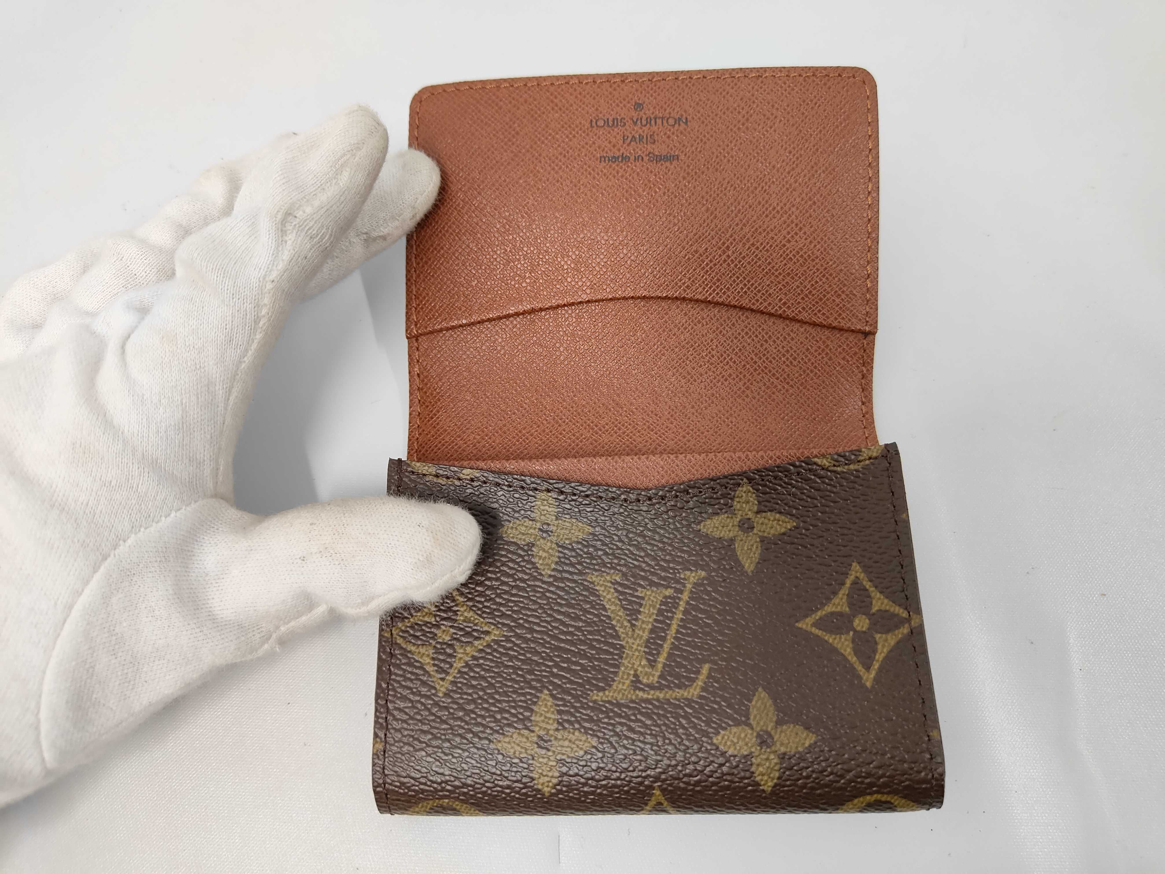 Monogram Enveloppe Carte de Visite M63801 BA1016 Card Case — view 7