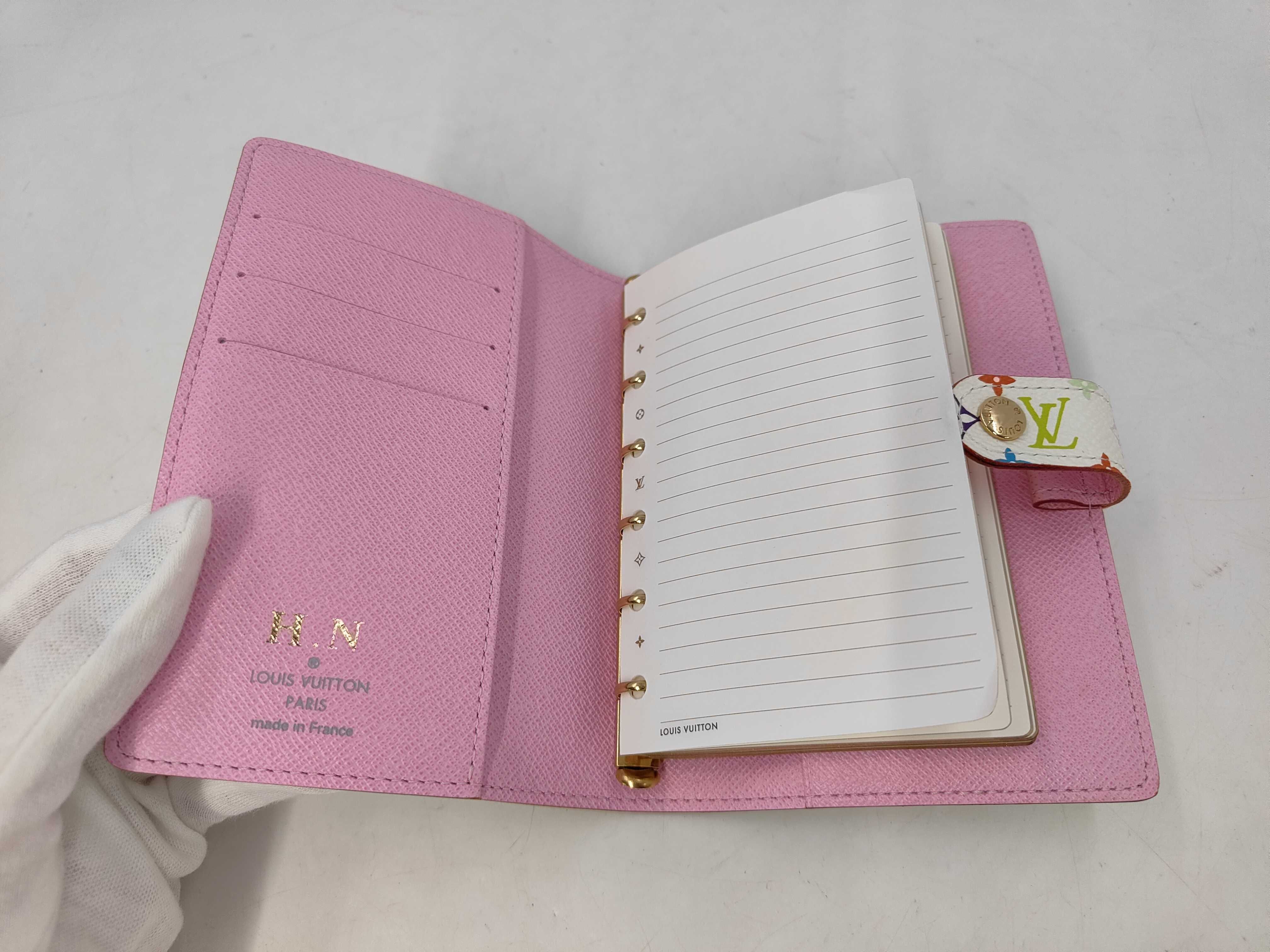 Monogram Multicolor LV Multi Agenda PM Notebook Cover — view 6