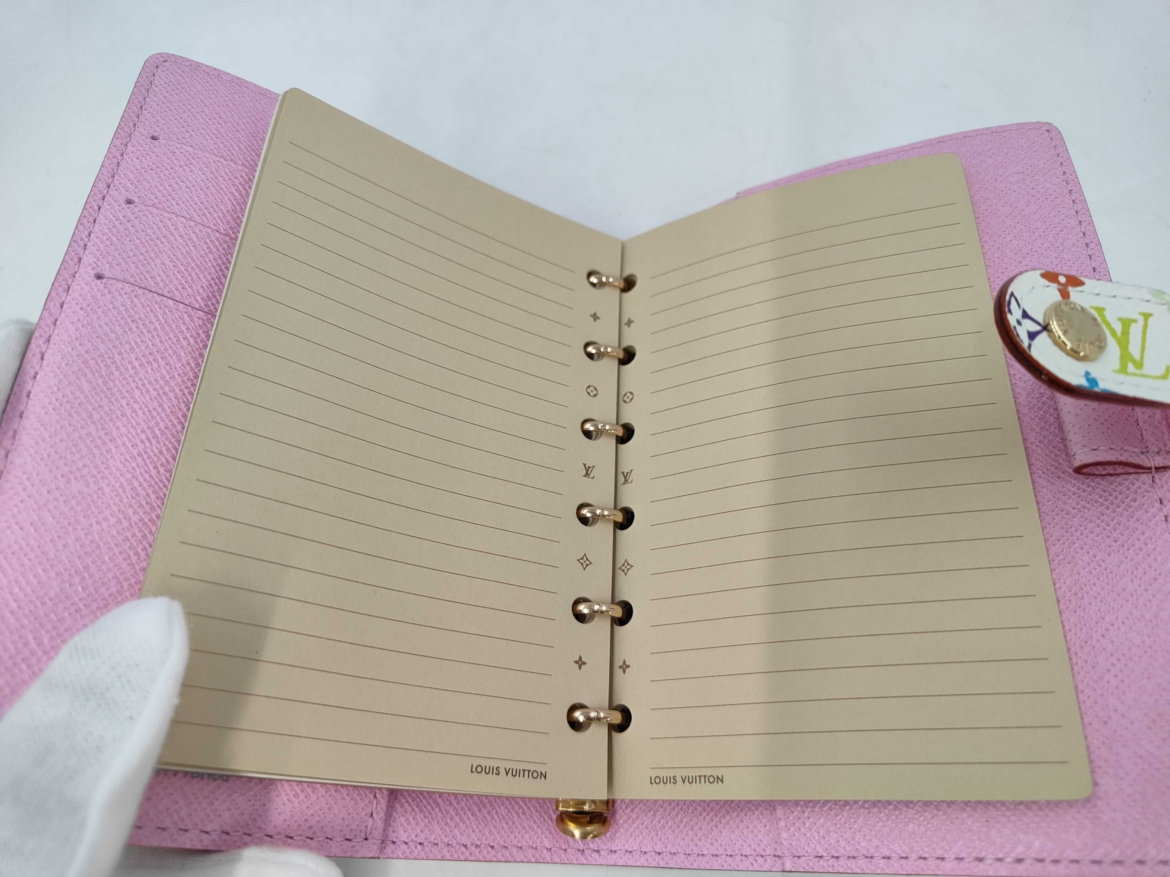 Monogram Multicolor LV Multi Agenda PM Notebook Cover — view 8
