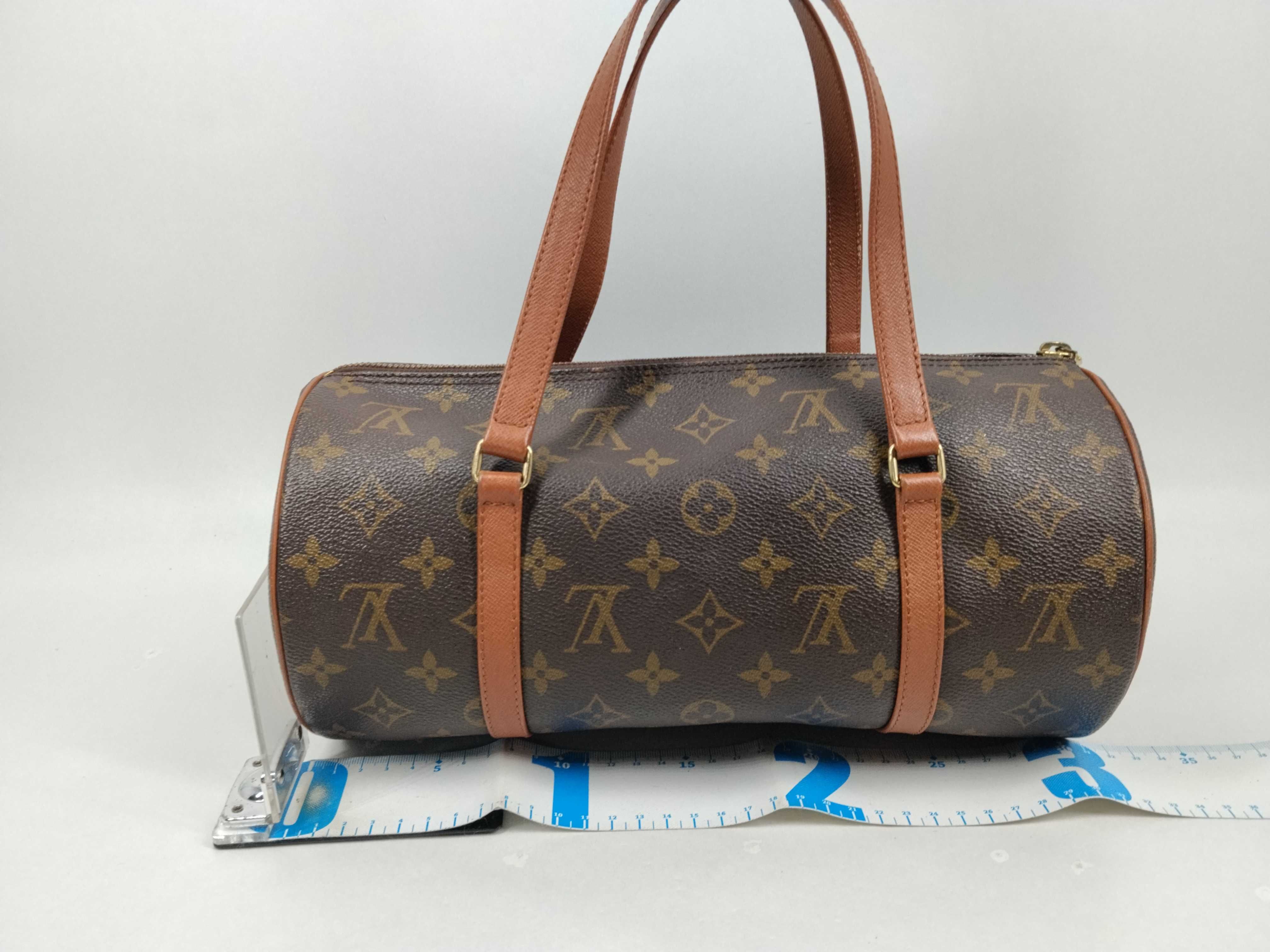 Monogram Papillon 30 Handbag with Pouch — view 2