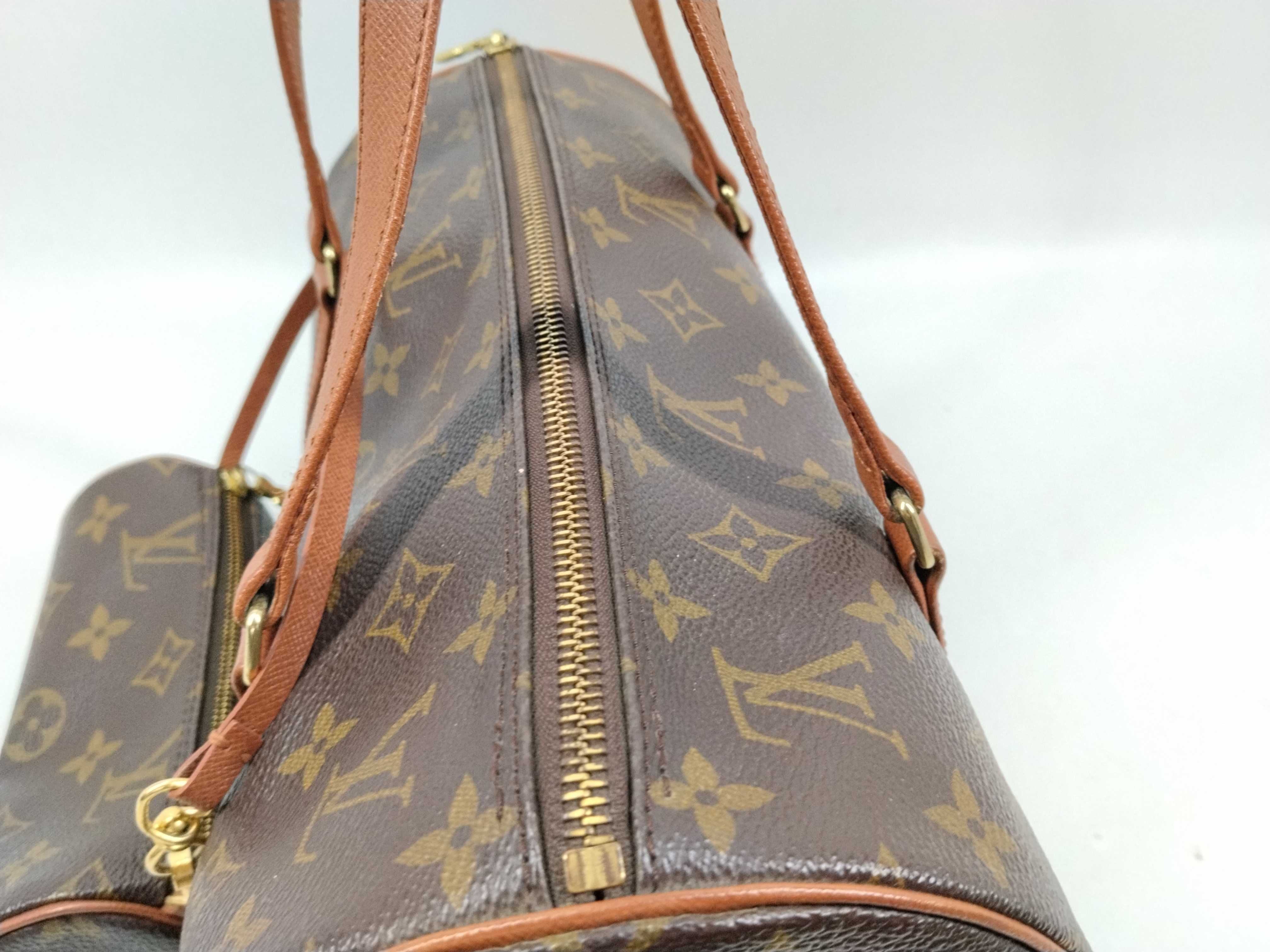 Monogram Papillon 30 Handbag with Pouch — view 6