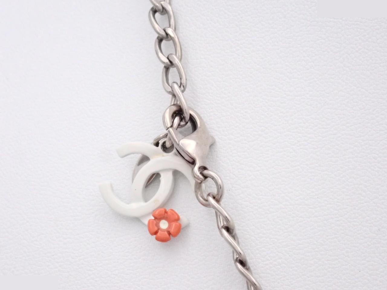 Coco Mark Silver Necklace 04P — view 2