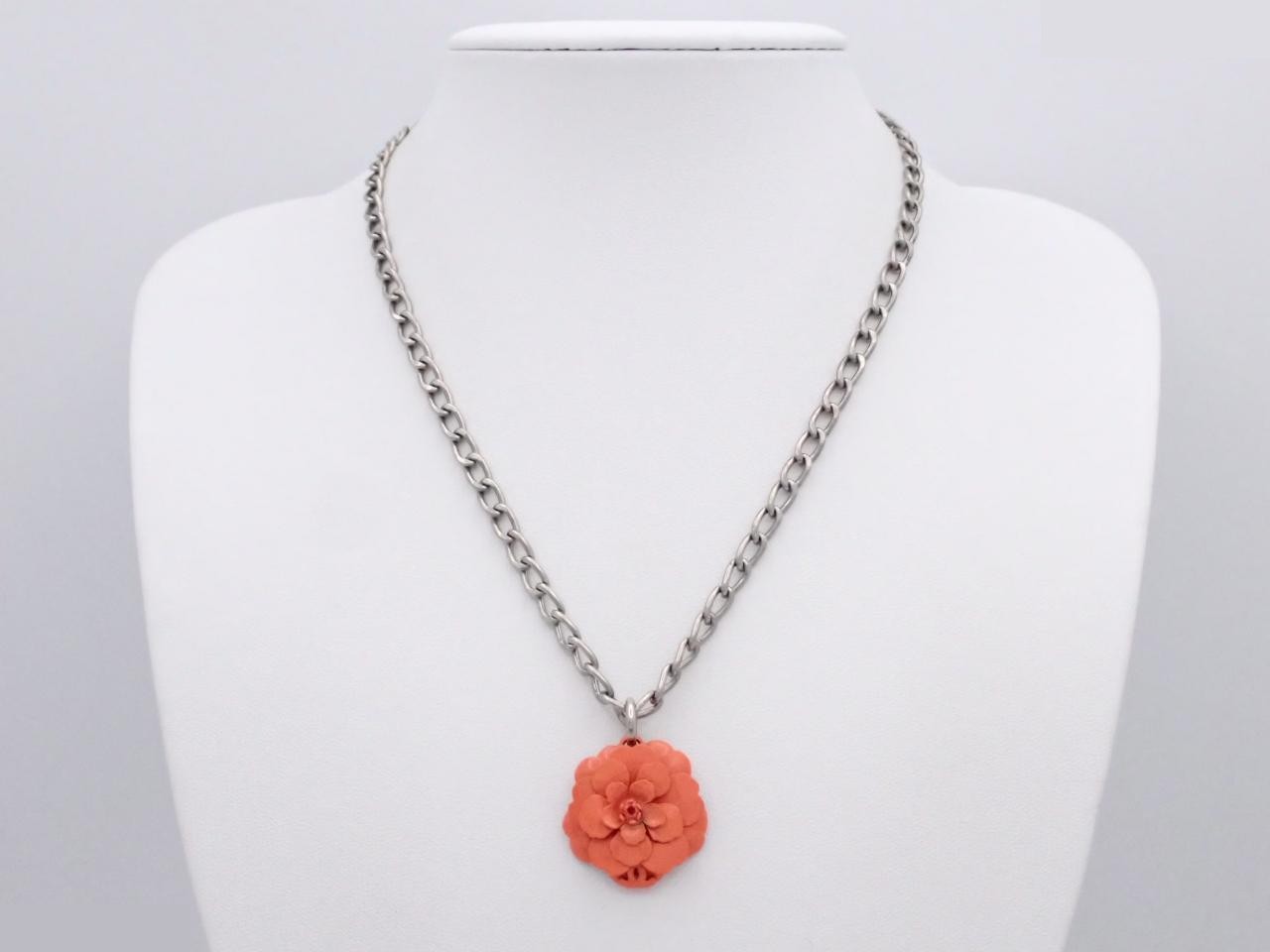 Coco Mark Silver Necklace 04P — view 3