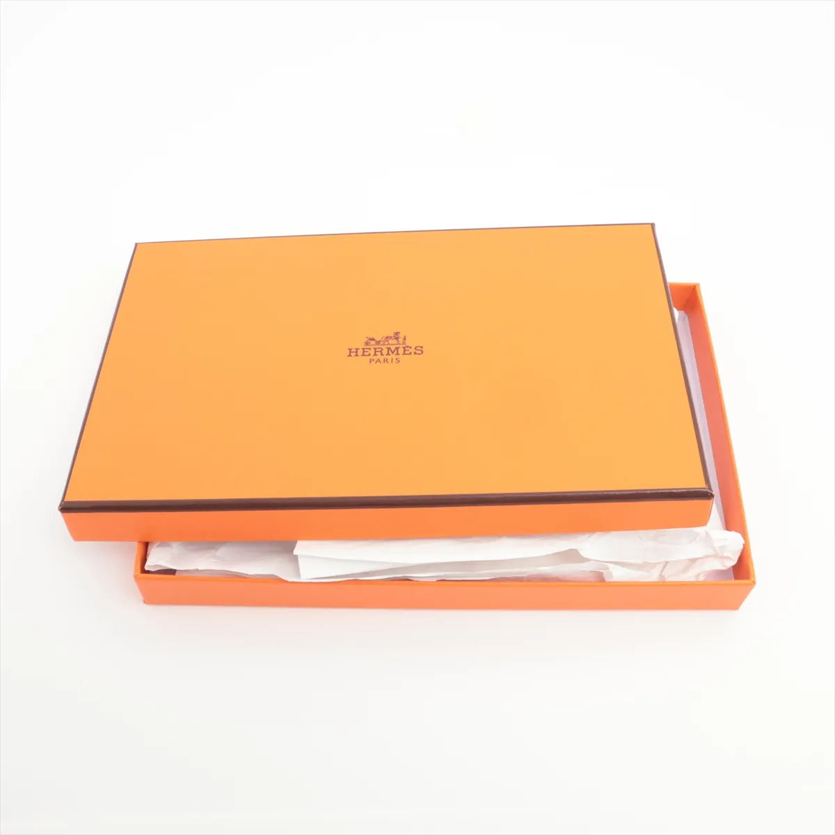 Bolide Pouch Mini Canvas Pouch Orange Silver Hardware — view 5