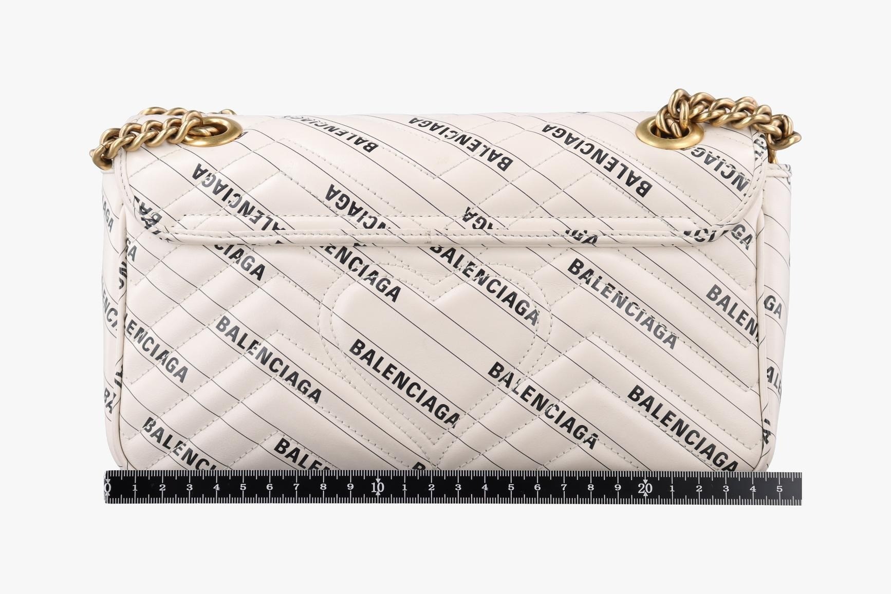 The Hacker Project GG Marmont Leather White — view 2