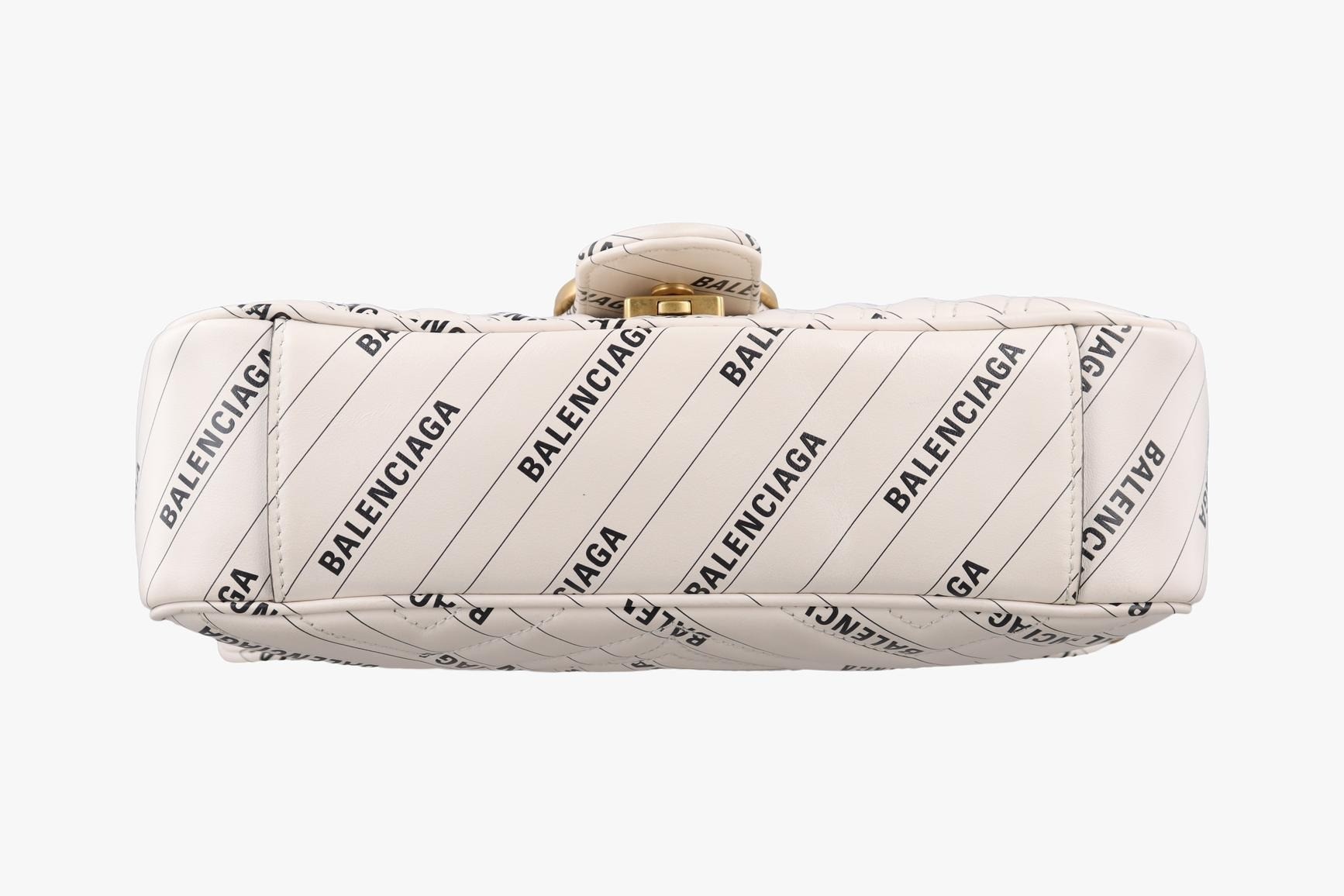 The Hacker Project GG Marmont Leather White — view 3