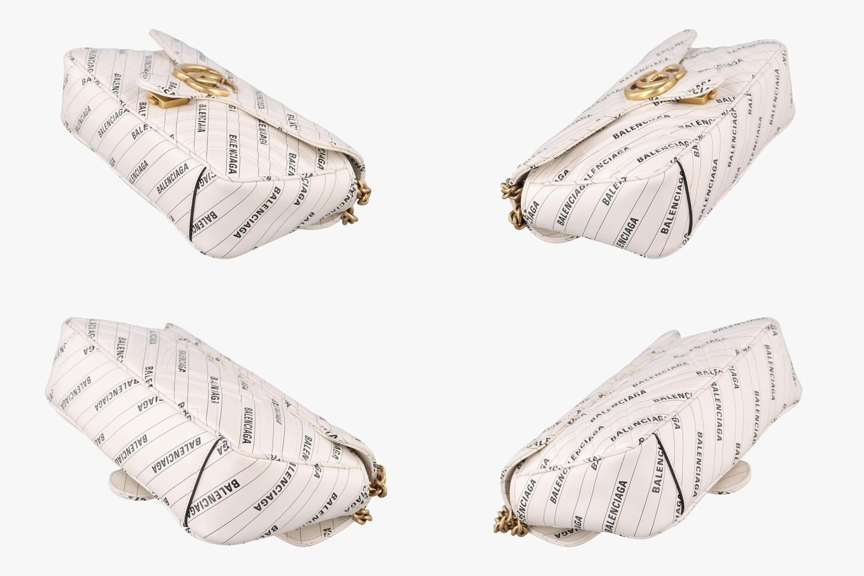The Hacker Project GG Marmont Leather White — view 4