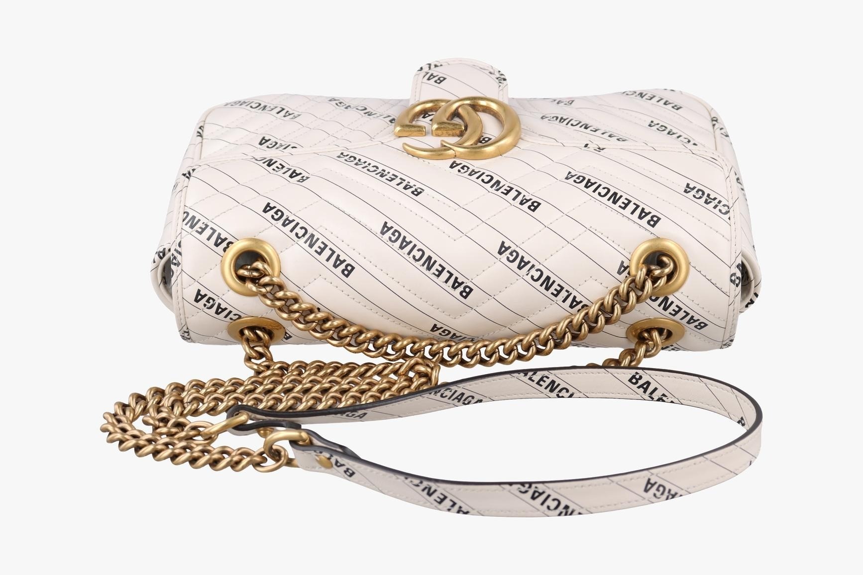 The Hacker Project GG Marmont Leather White — view 5