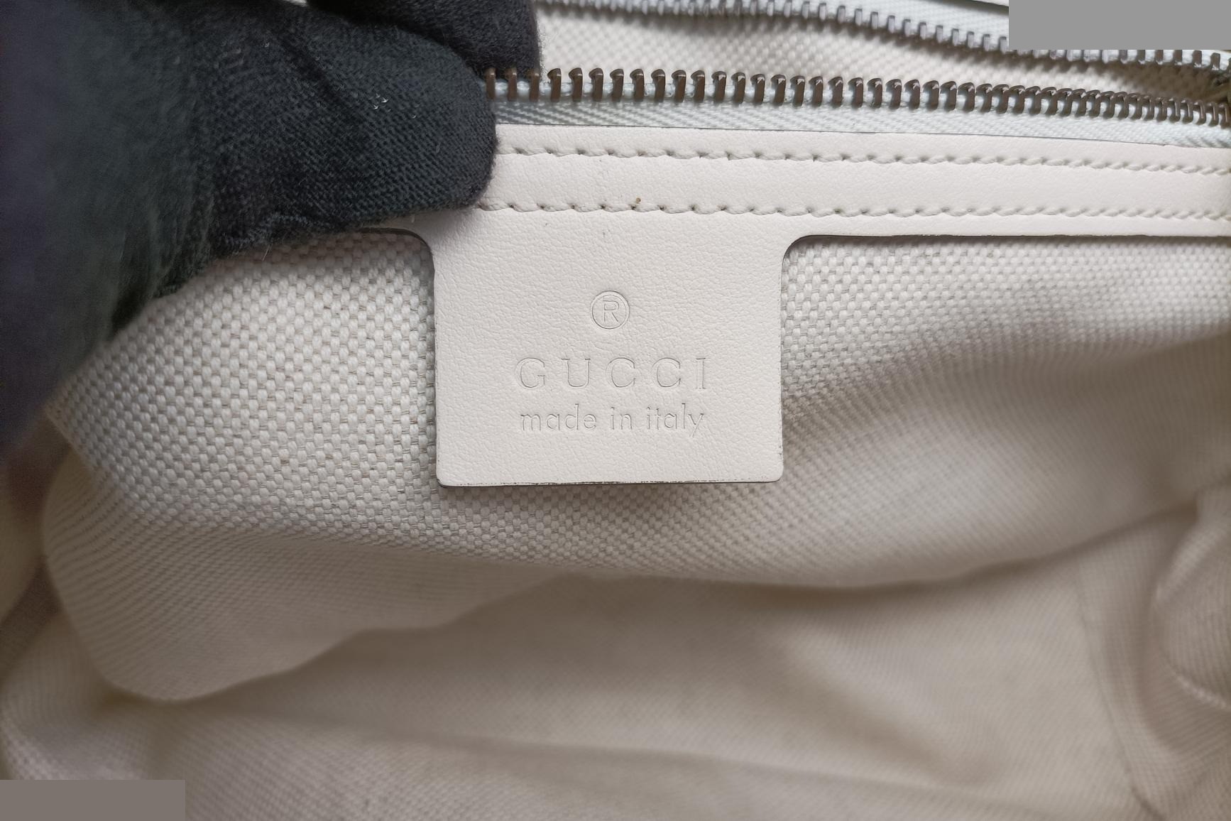 The Hacker Project GG Marmont Leather White — view 7