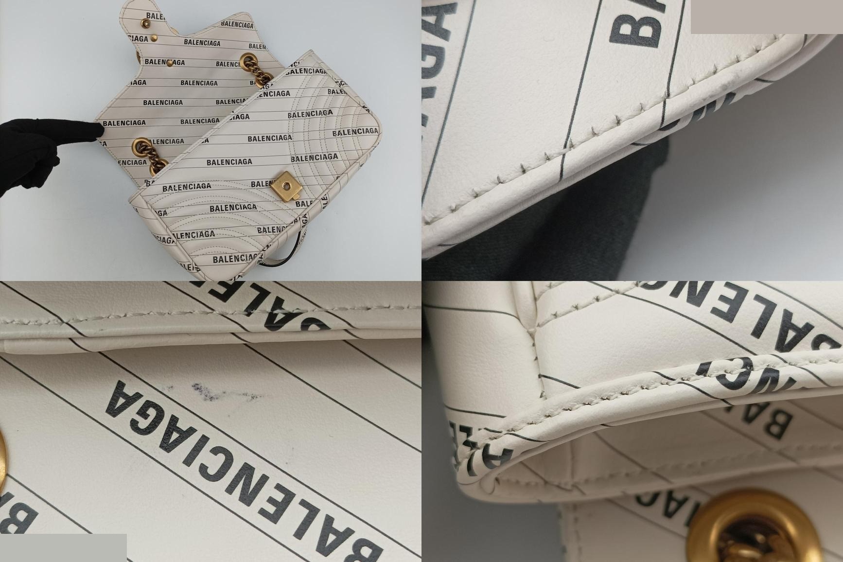 The Hacker Project GG Marmont Leather White — view 9