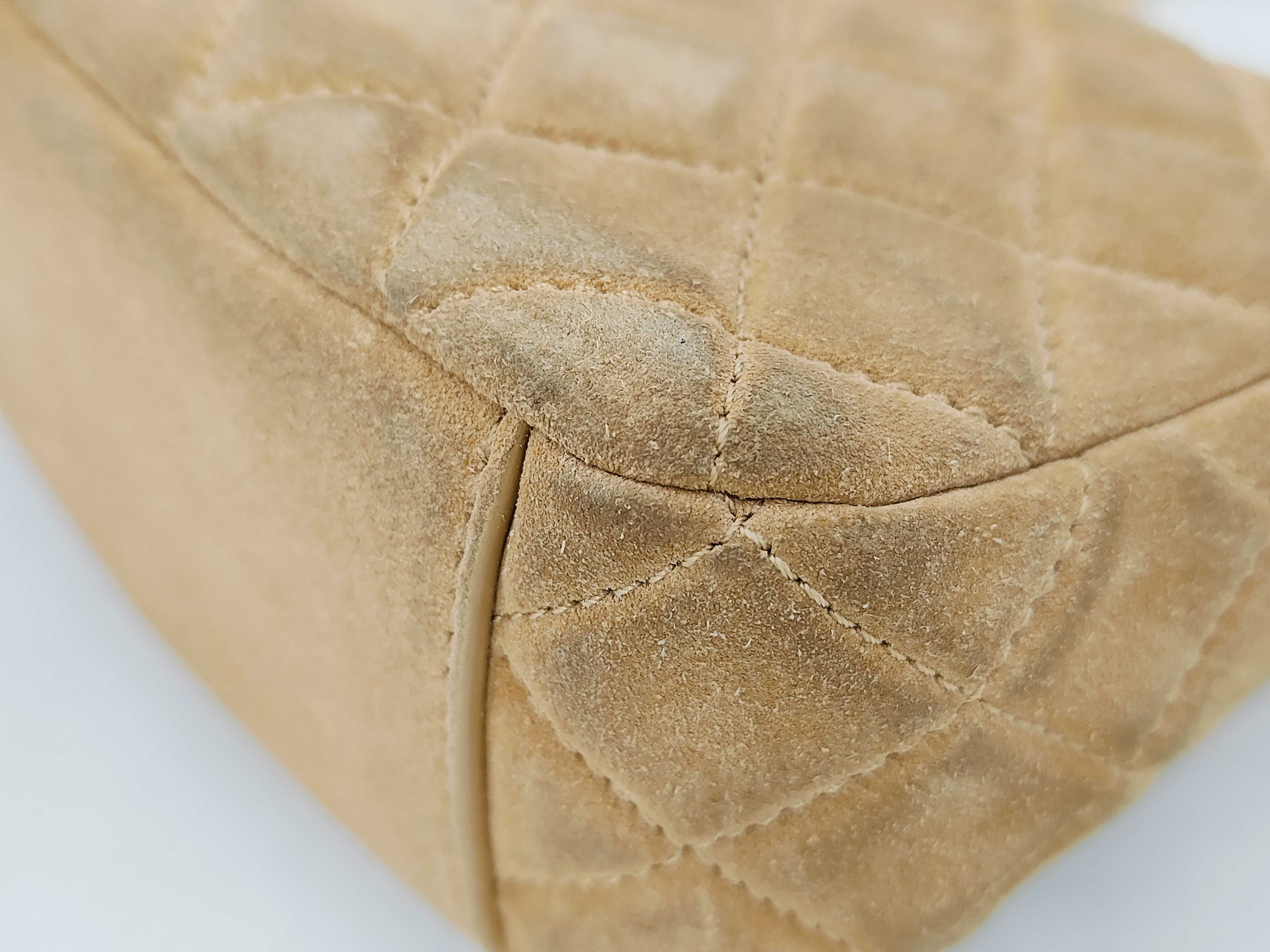 Mini Matelassé Beige Random Plate Shoulder Bag — view 7