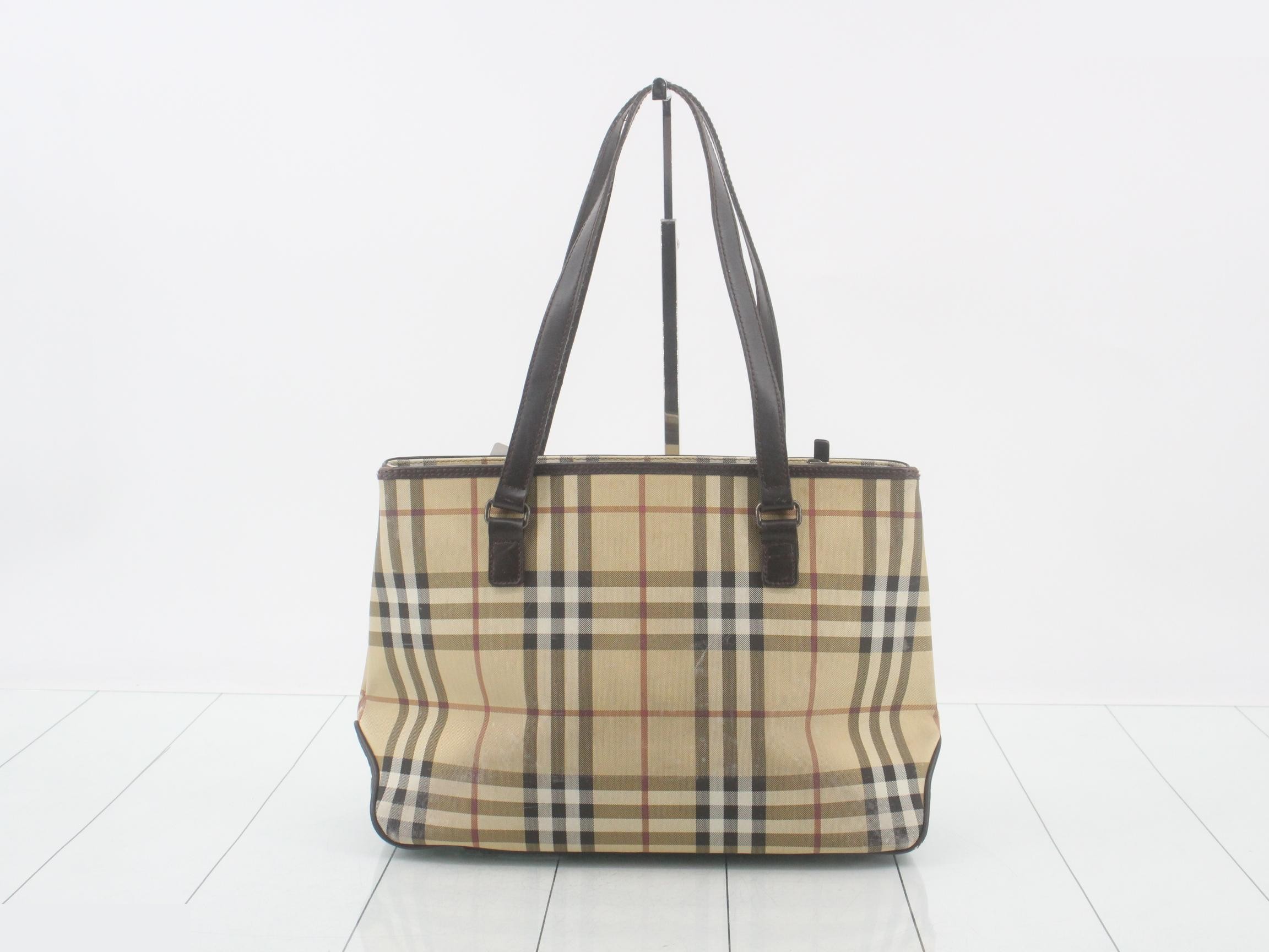 Nova Check Tote Bag — view 2